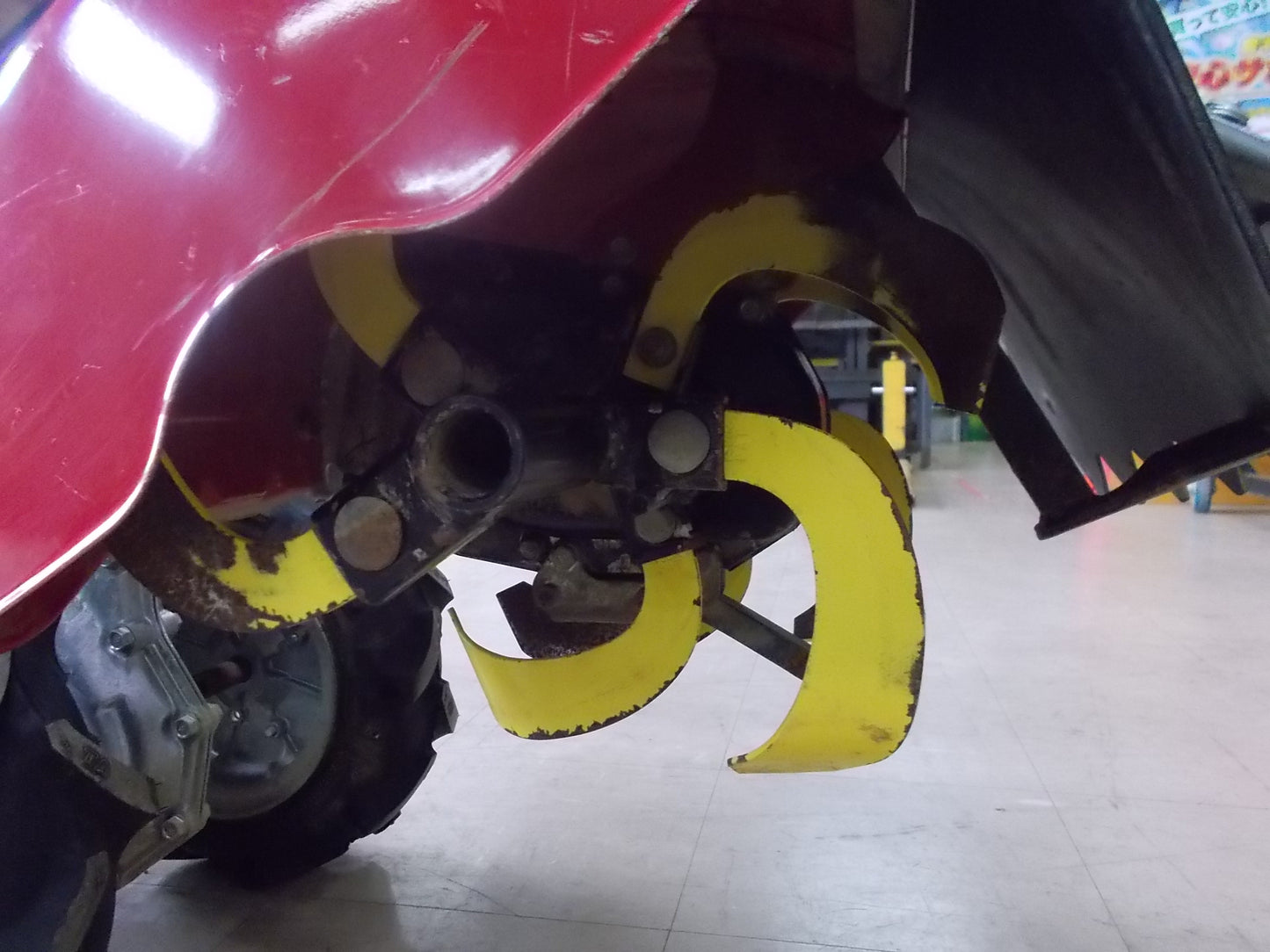ヤンマー　中古　ミニ耕うん機　YK450MR