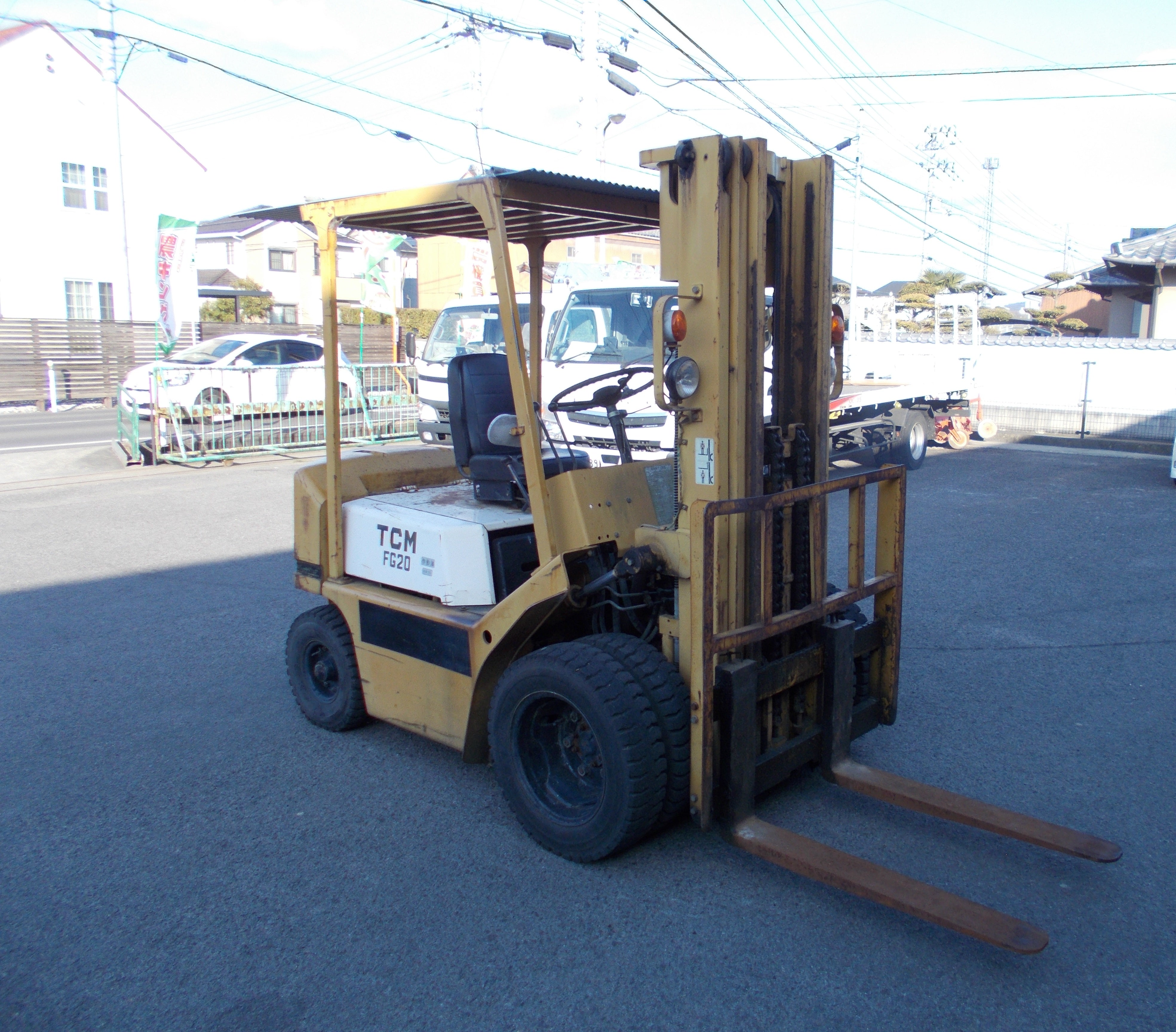 フォークリフト 2t TCM FG20 TCM 中古 フォークリフト FG20N7 – 農キング