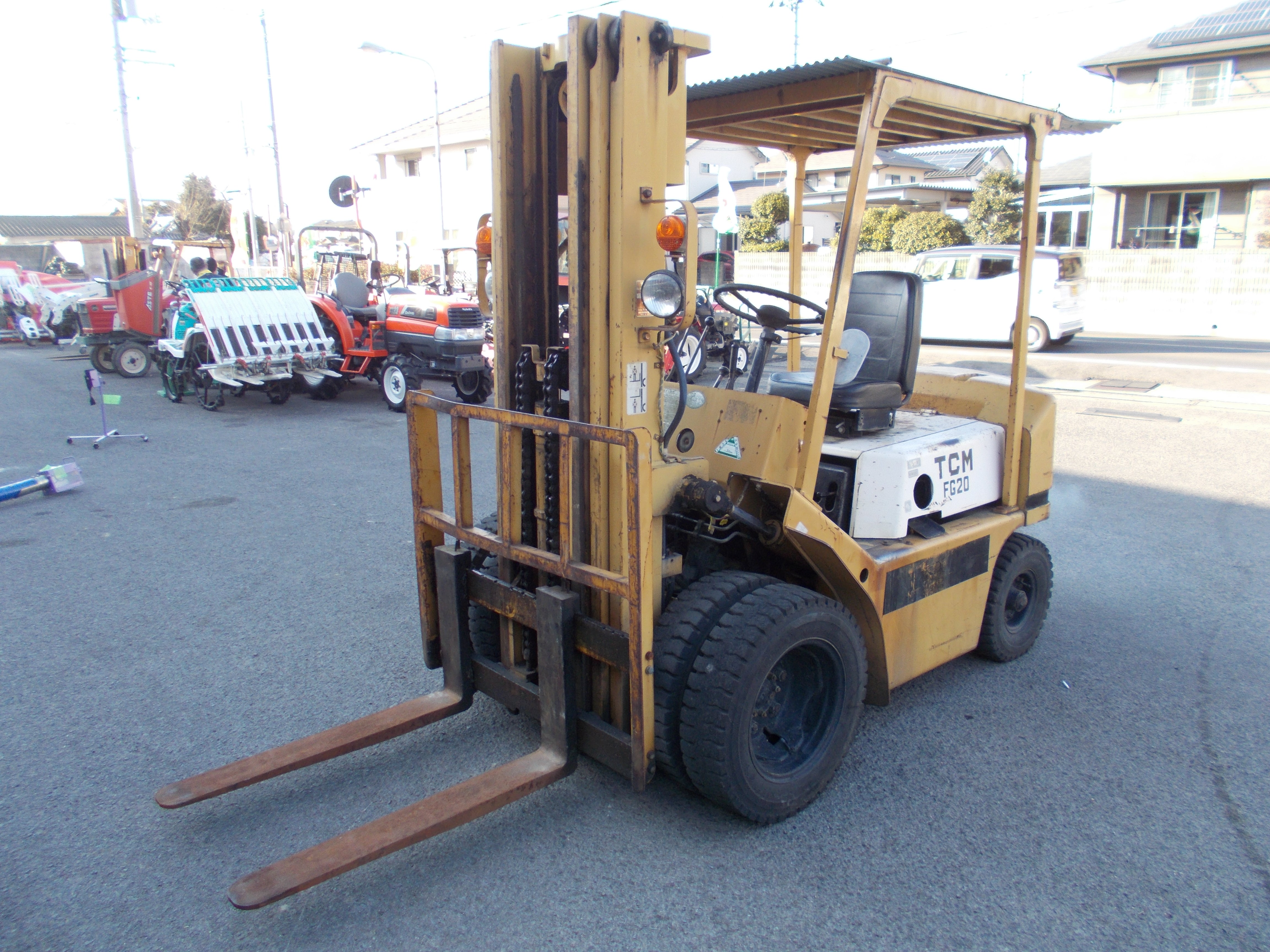 フォークリフト 2t TCM FG20 中古建機 TCM 2t フォークリフト FG20N7 | 株式会社日本商事グループ