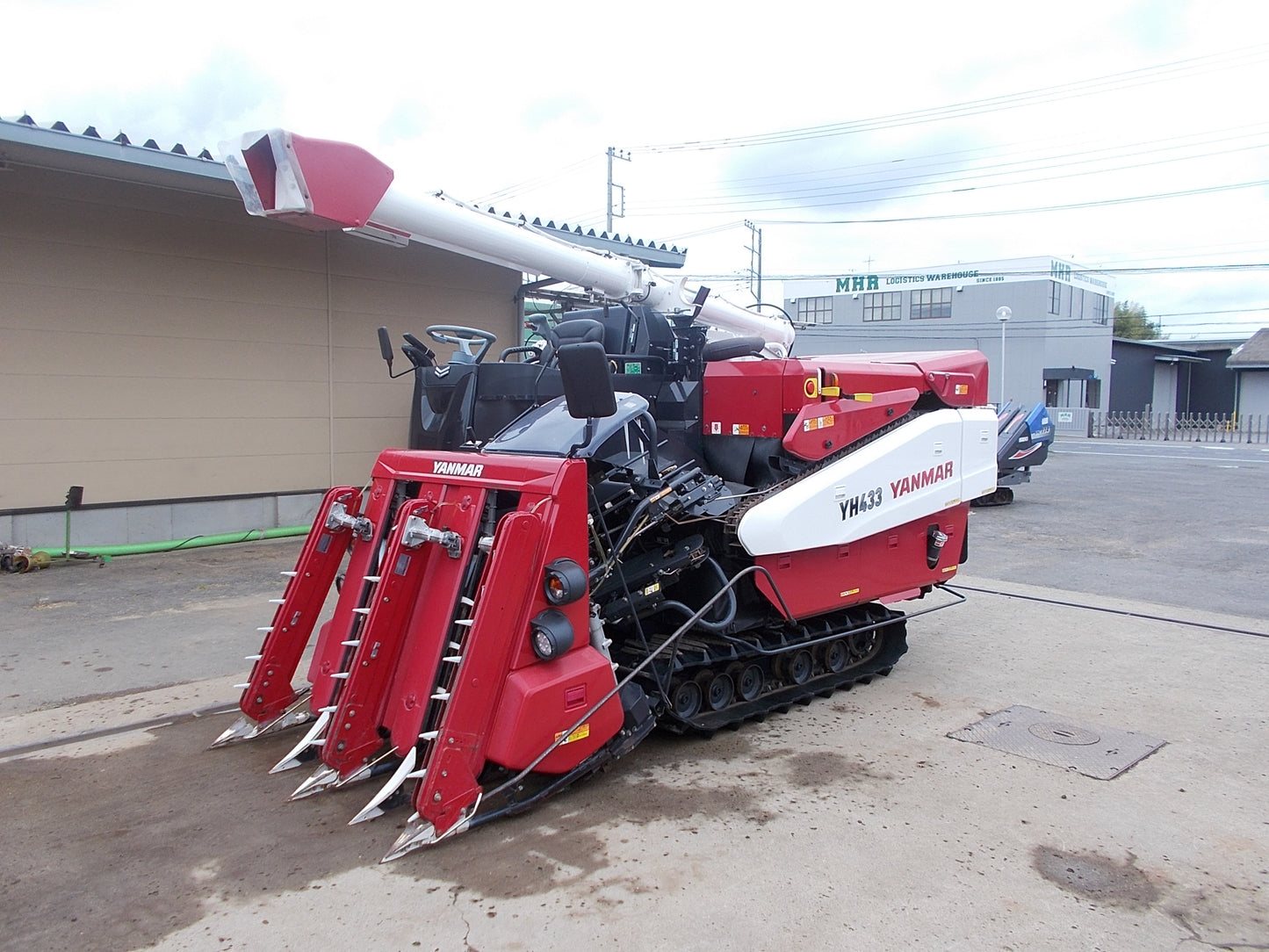 ヤンマー　中古　コンバイン　YH433　４条刈