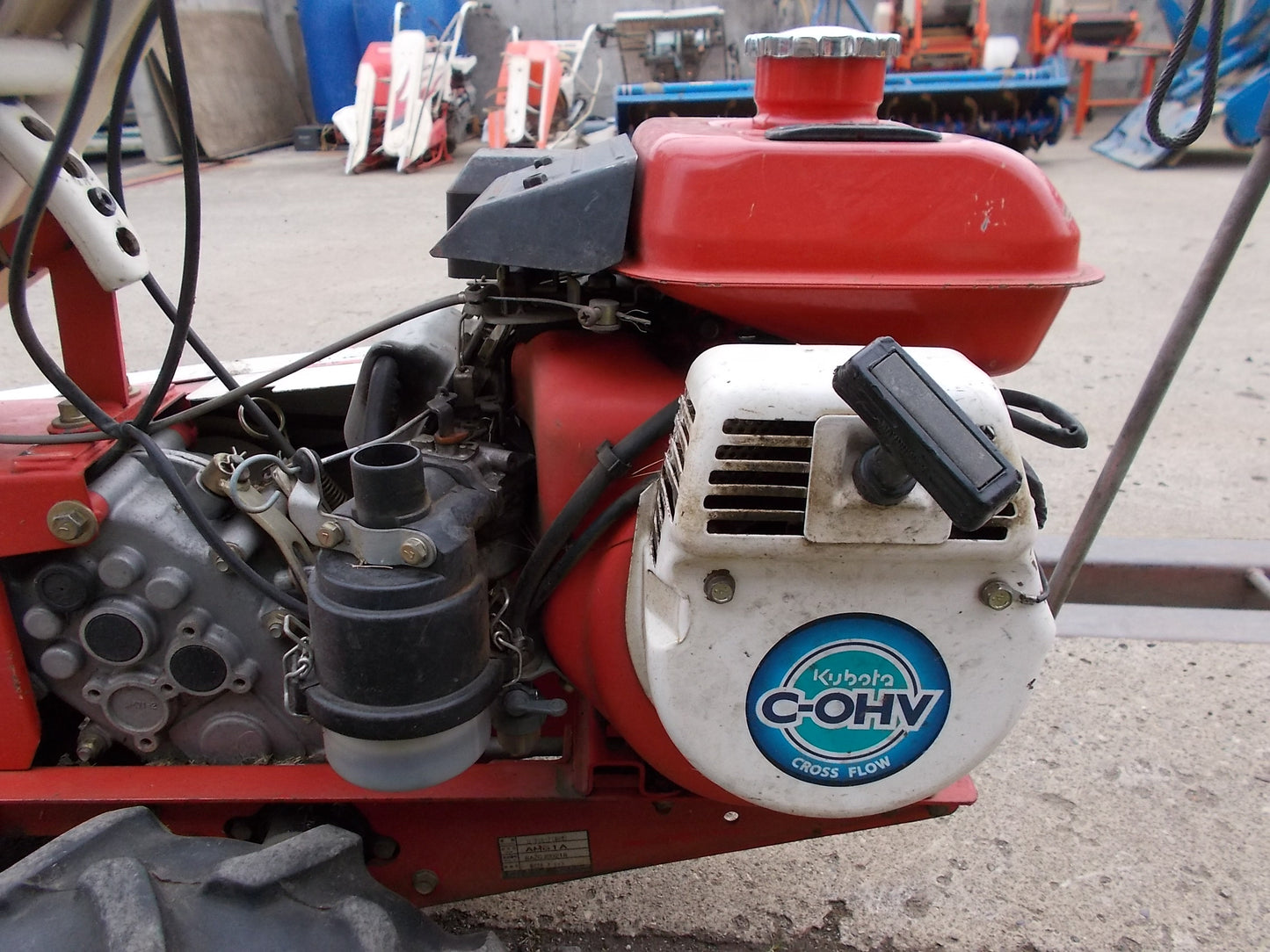 オーレック【ジャンク】ロータリーモア　AM61A②