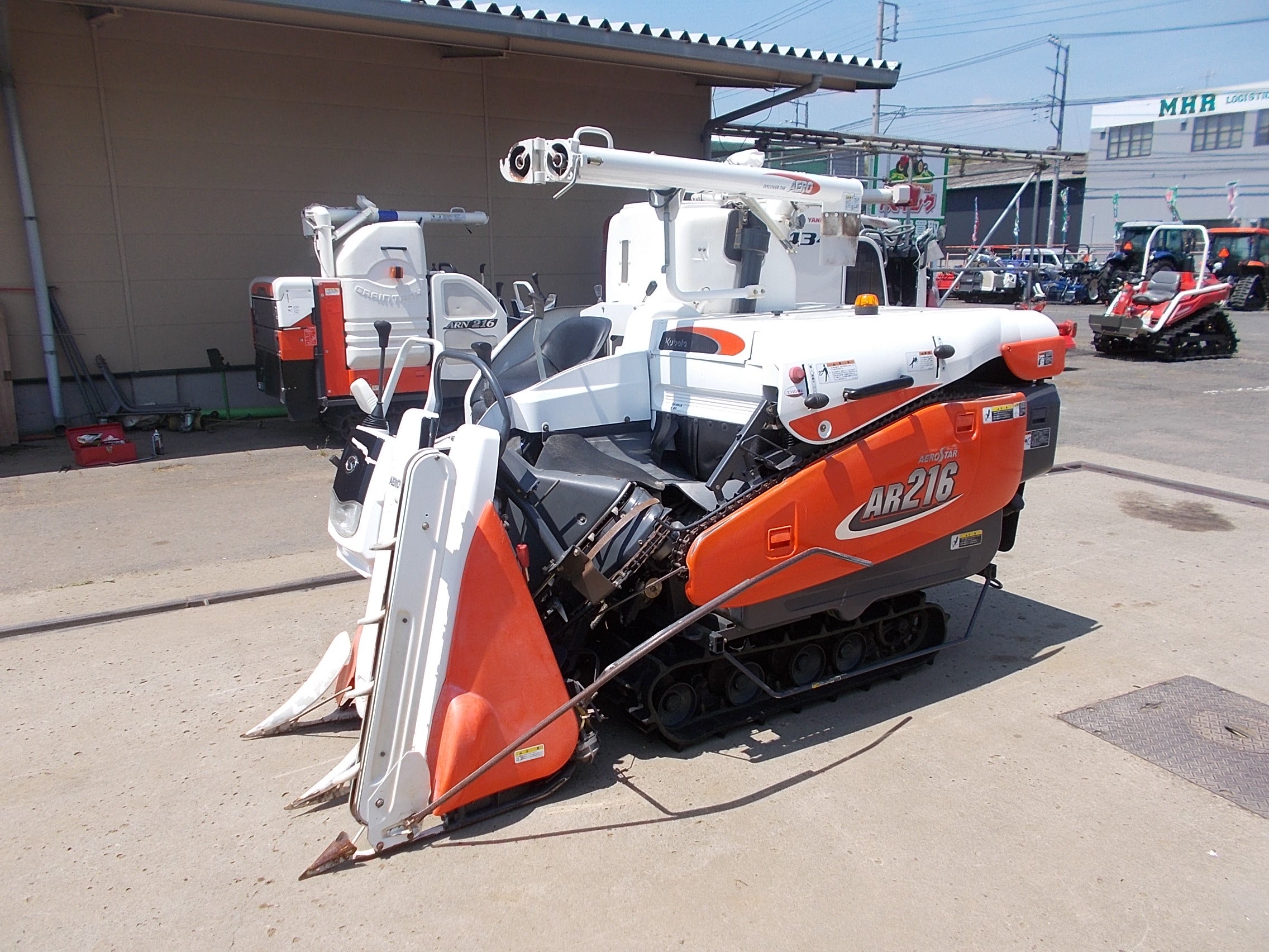クボタ　2条刈りコンバイン　AR216　静岡県島田市 クボタ 中古 コンバイン2条刈り AR216 – 農キング