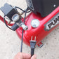 藤原産業　中古　エアーコンプレッサー　SR-L30MPT　100V　30Lタンク