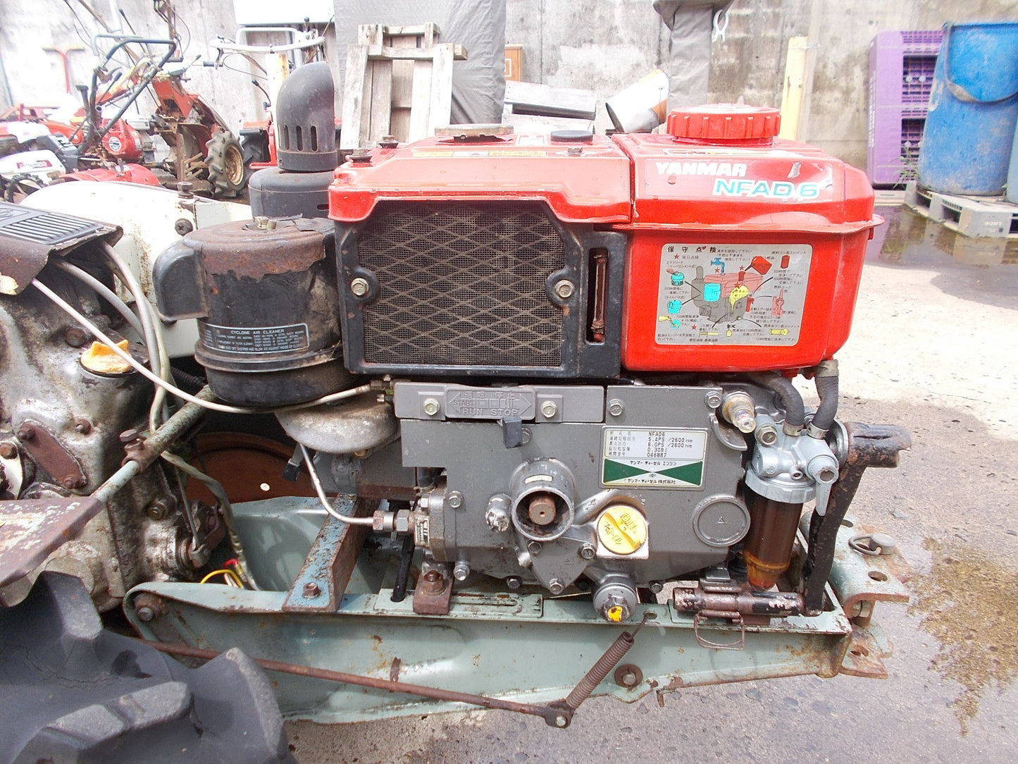 ヤンマー　中古　ディーゼル耕耘機　YC60G