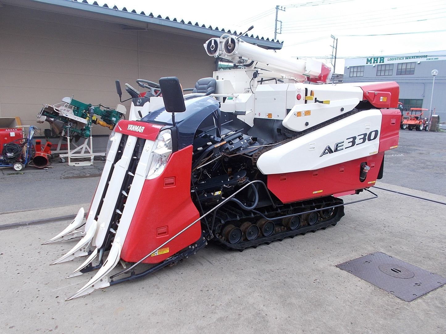 ヤンマー　中古　コンバイン　AE330　