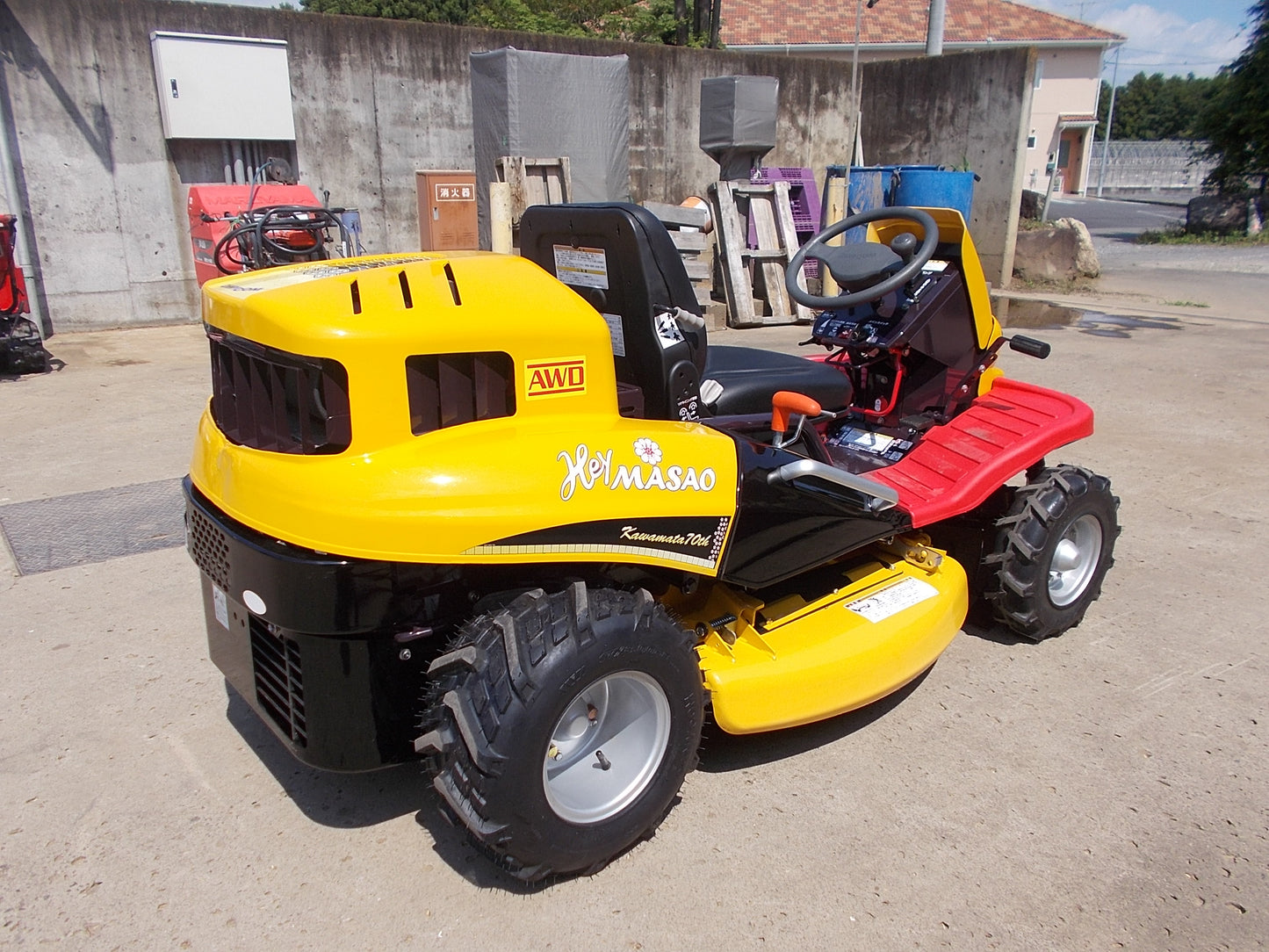 筑水キャニコム　中古　乗用モア　MCX2202　ヘイ！まさお