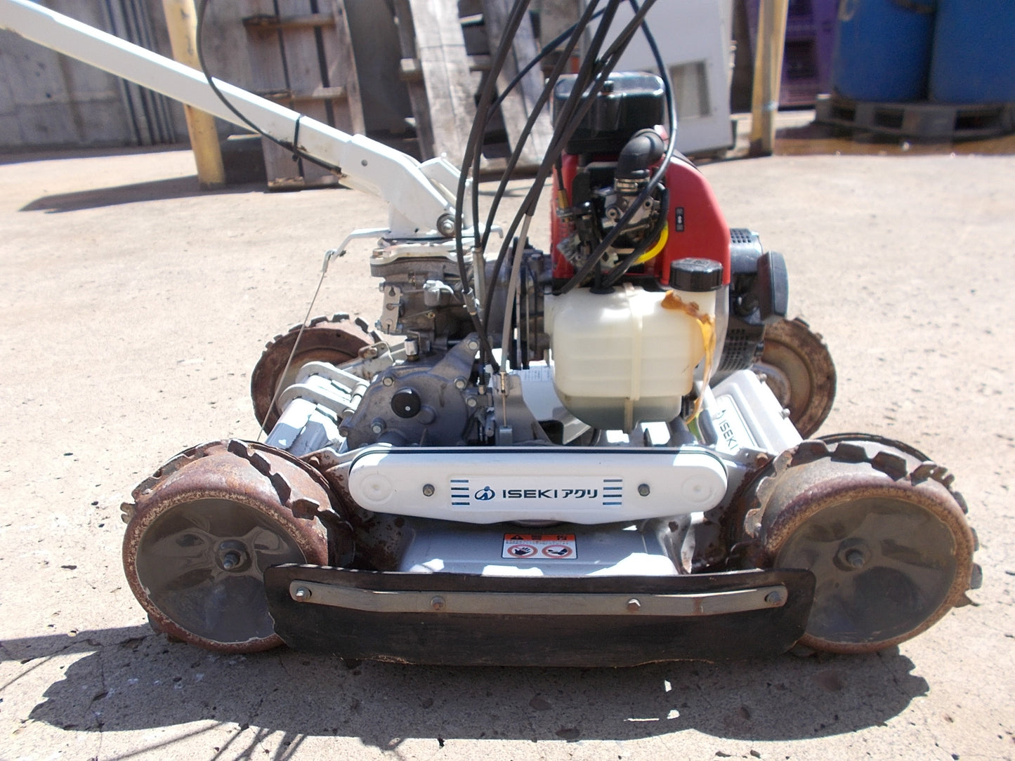 イセキアグリ　中古　スパイダーモア　SP851A　クロスナイフ
