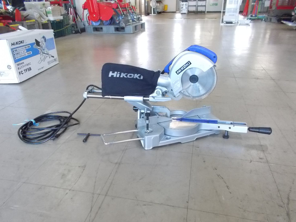 ハイコーキ　中古　卓上スライド丸のこ　FC7FSB　100V