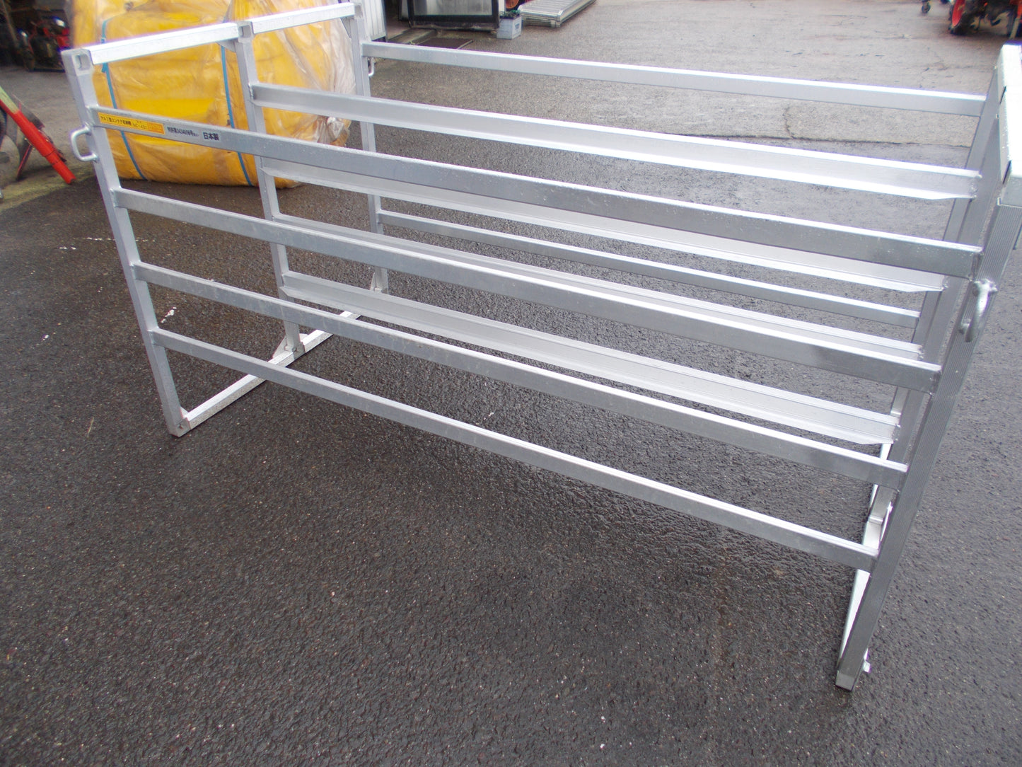 昭和　中古　アルミ苗棚　NC-40K　