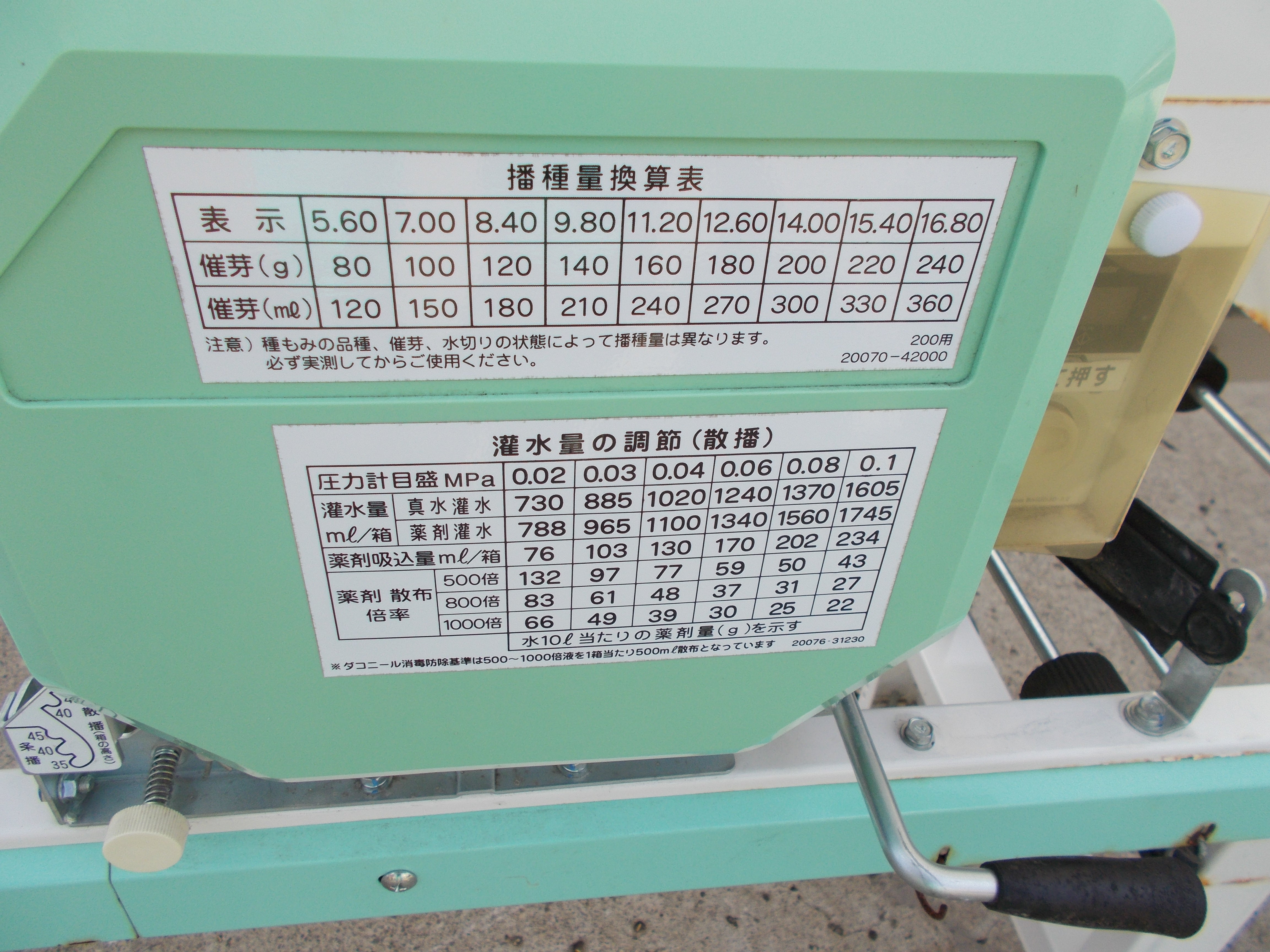 スズテック 中古 播種機THK2009B – 農キング