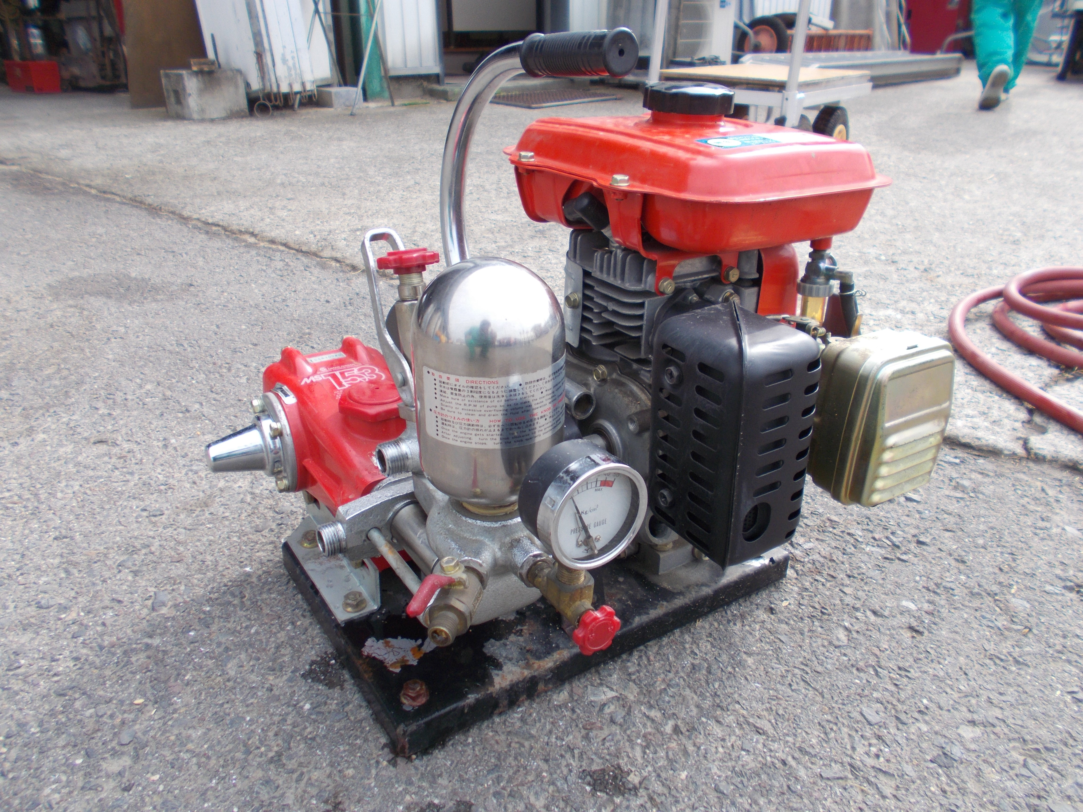 丸山 中古 セット動噴 MS153 – 農キング