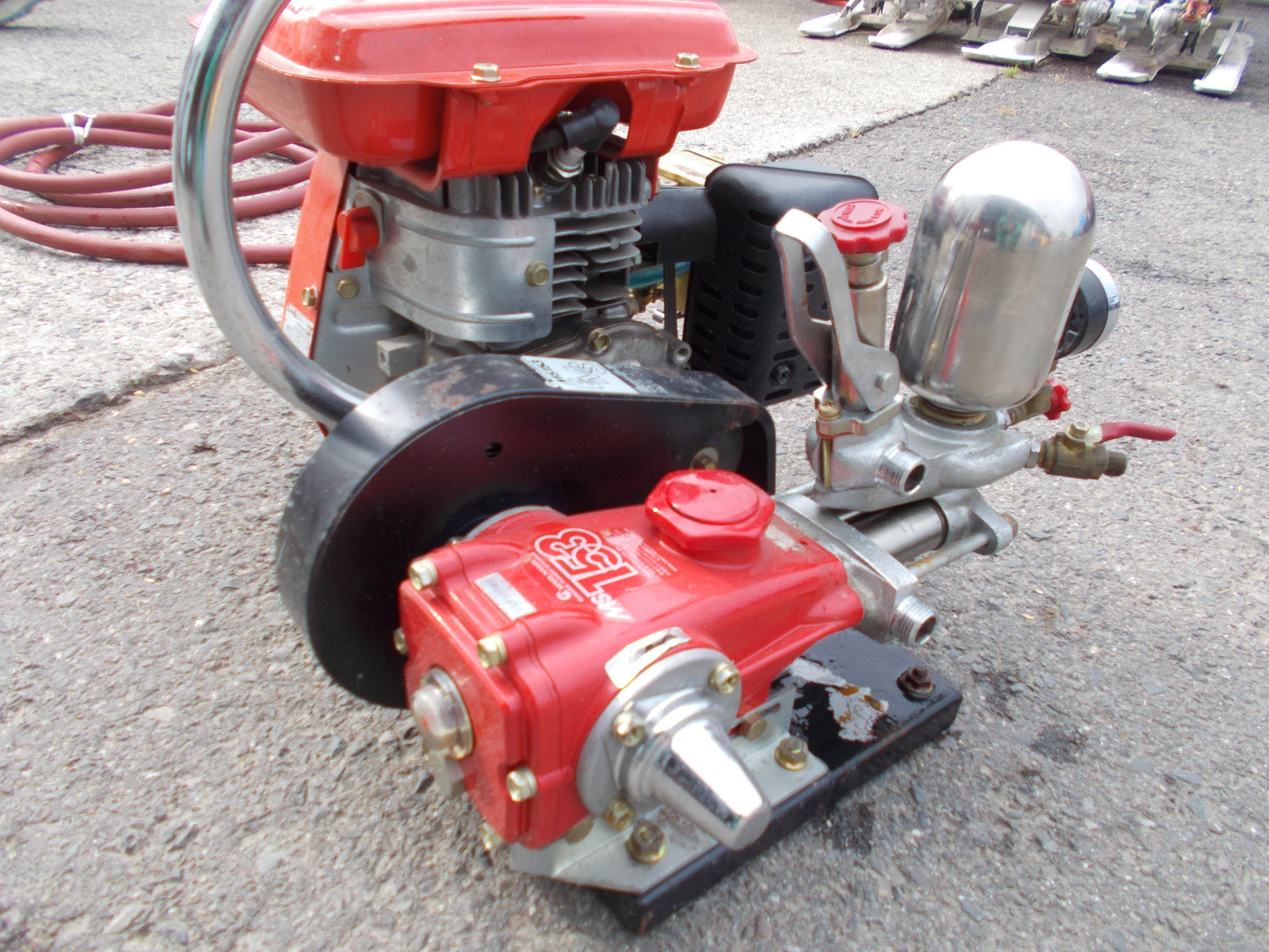 丸山　中古　セット動噴　MS153