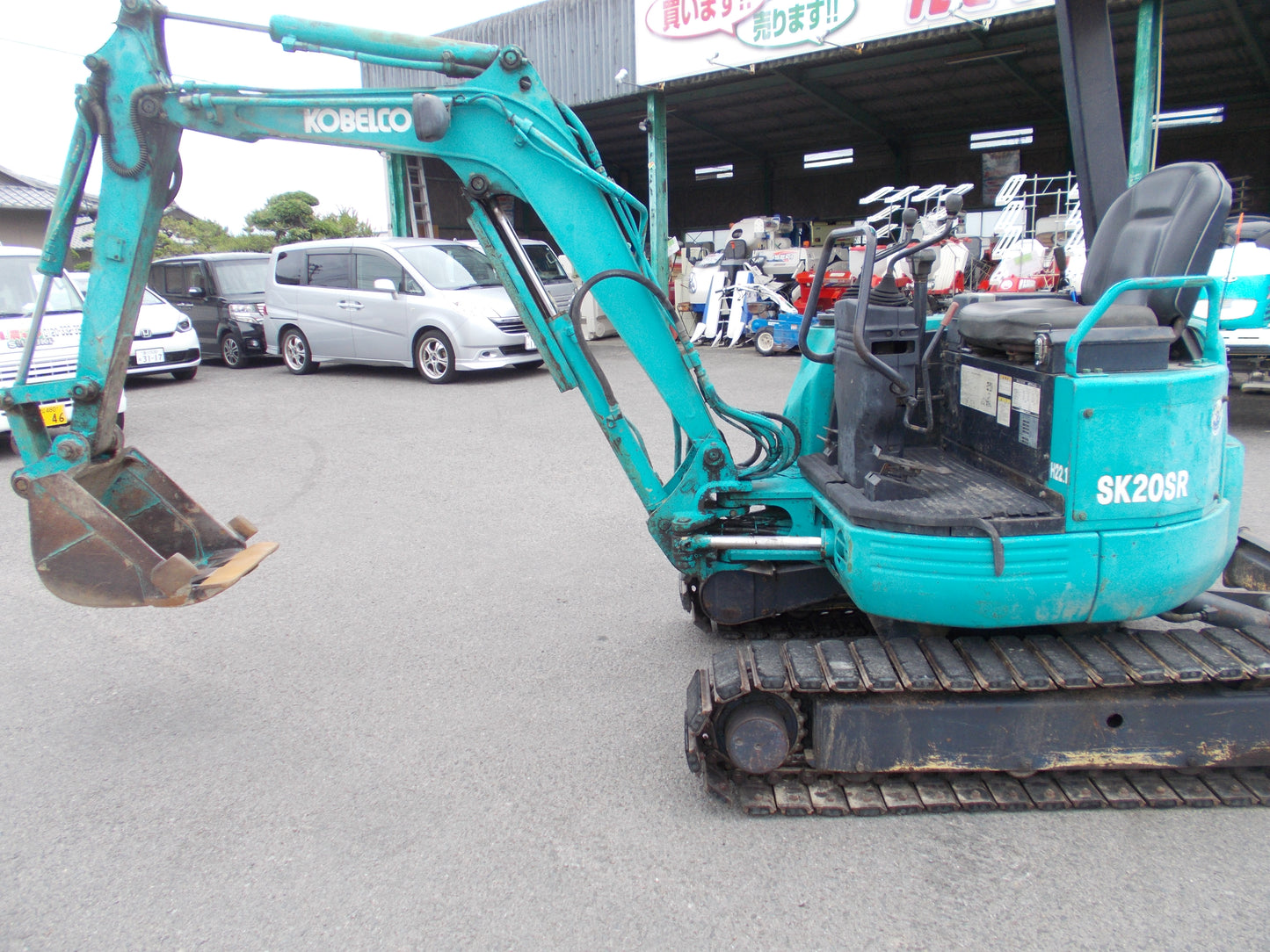 コベルコ　中古　バックホー　SK20SR