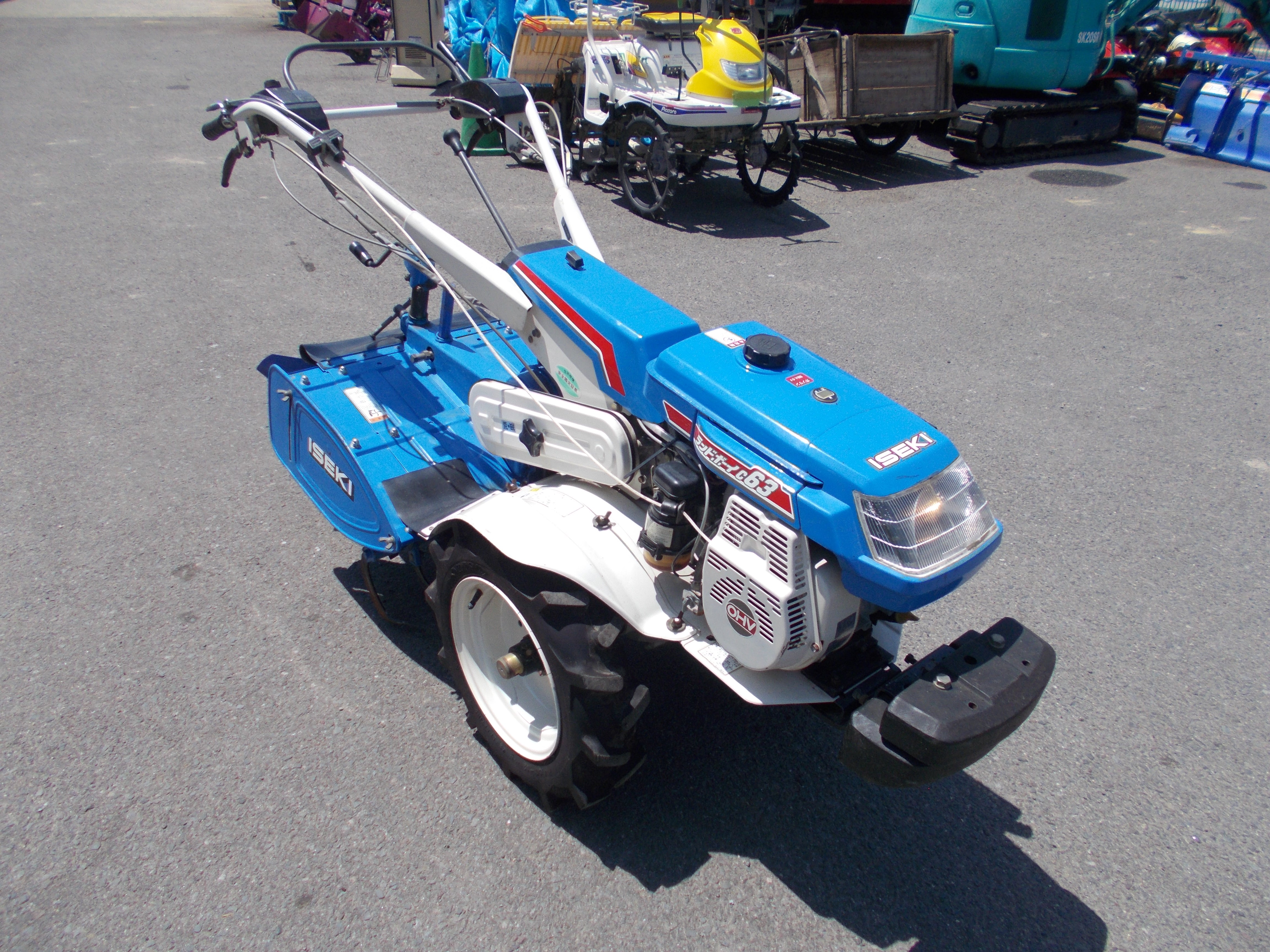 イセキ 中古 耕耘機 KVC63-RV12 – 農キング