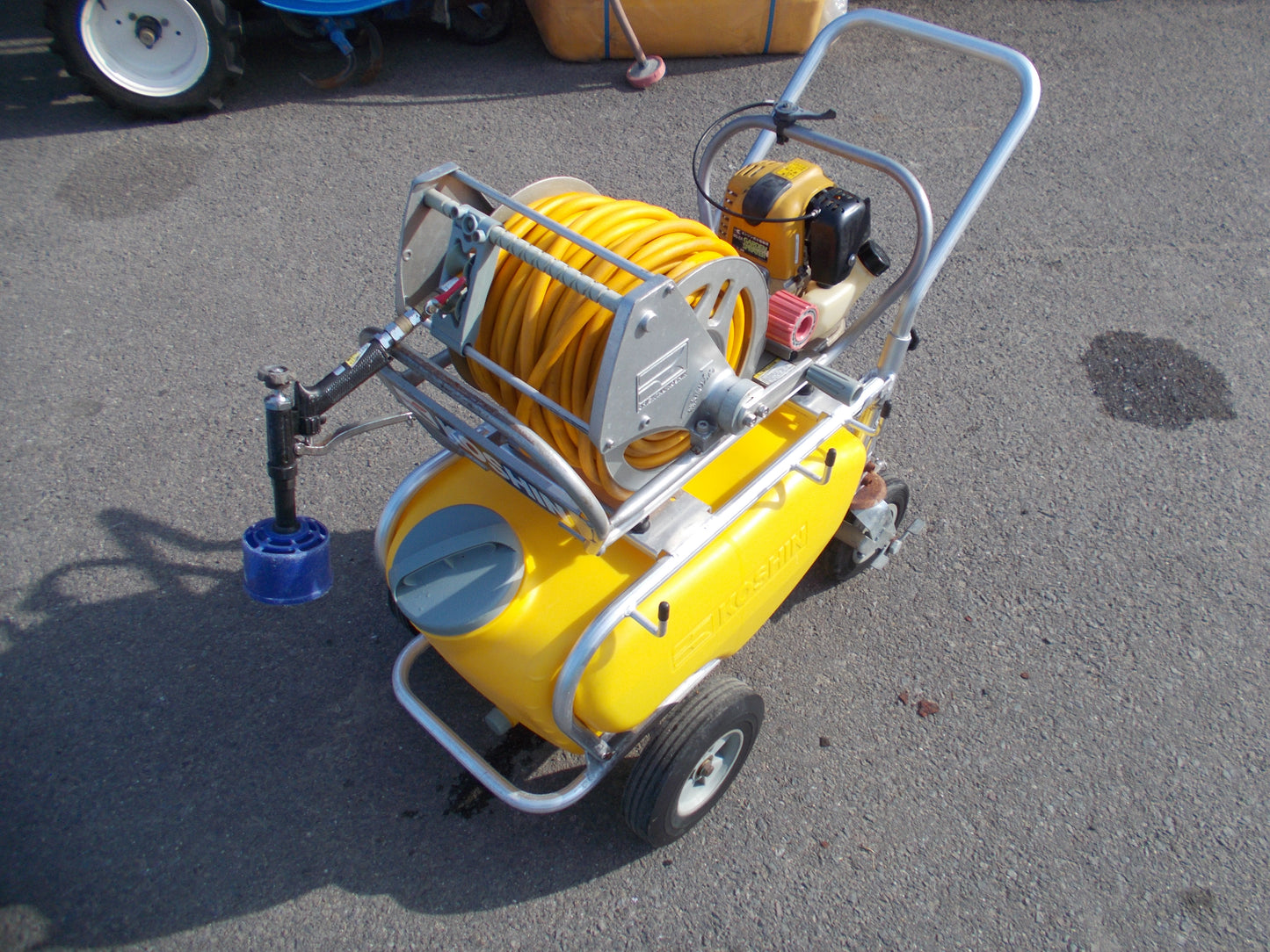 工進　中古　セット動噴　MS-ER50H85