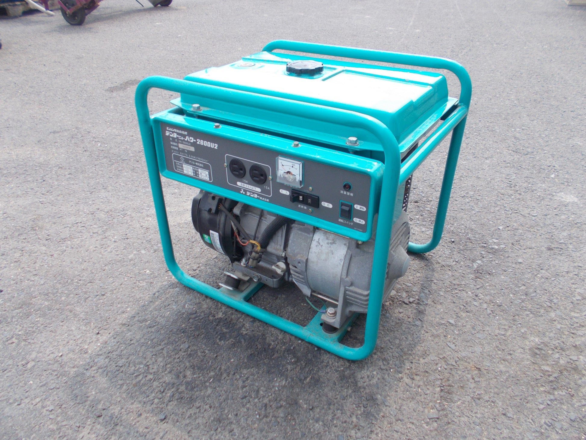 デンヨー 中古 発電機 GA-2600U2 – 農キング