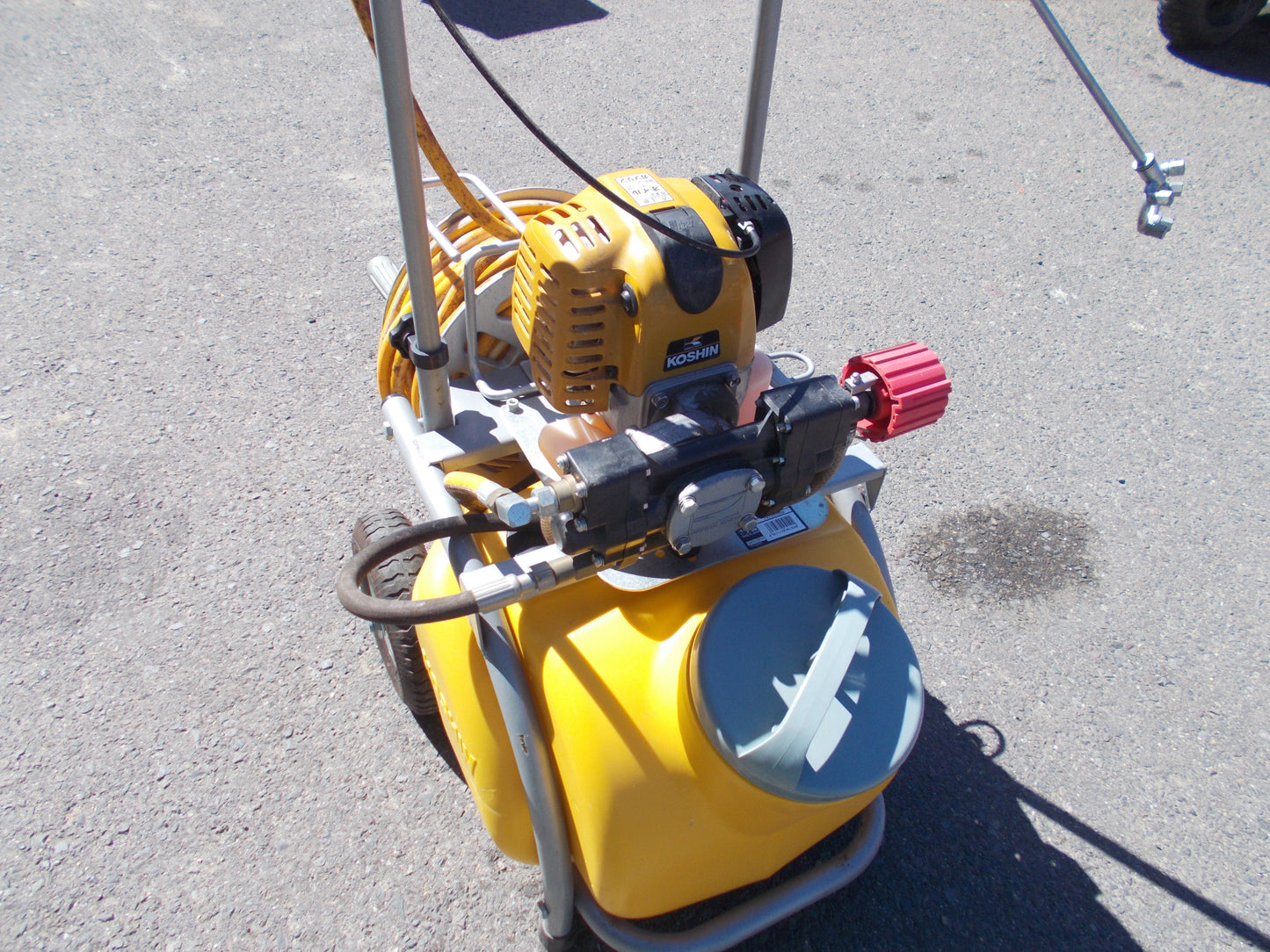 工進　中古　エンジン動噴　MS-ER25TH85