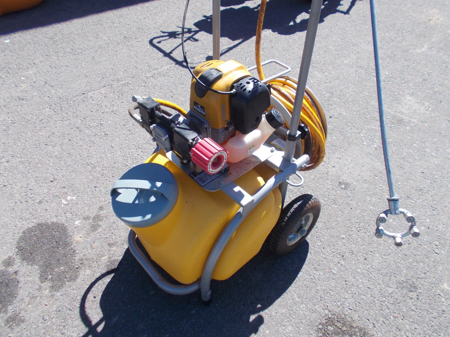 工進　中古　エンジン動噴　MS-ER25TH85