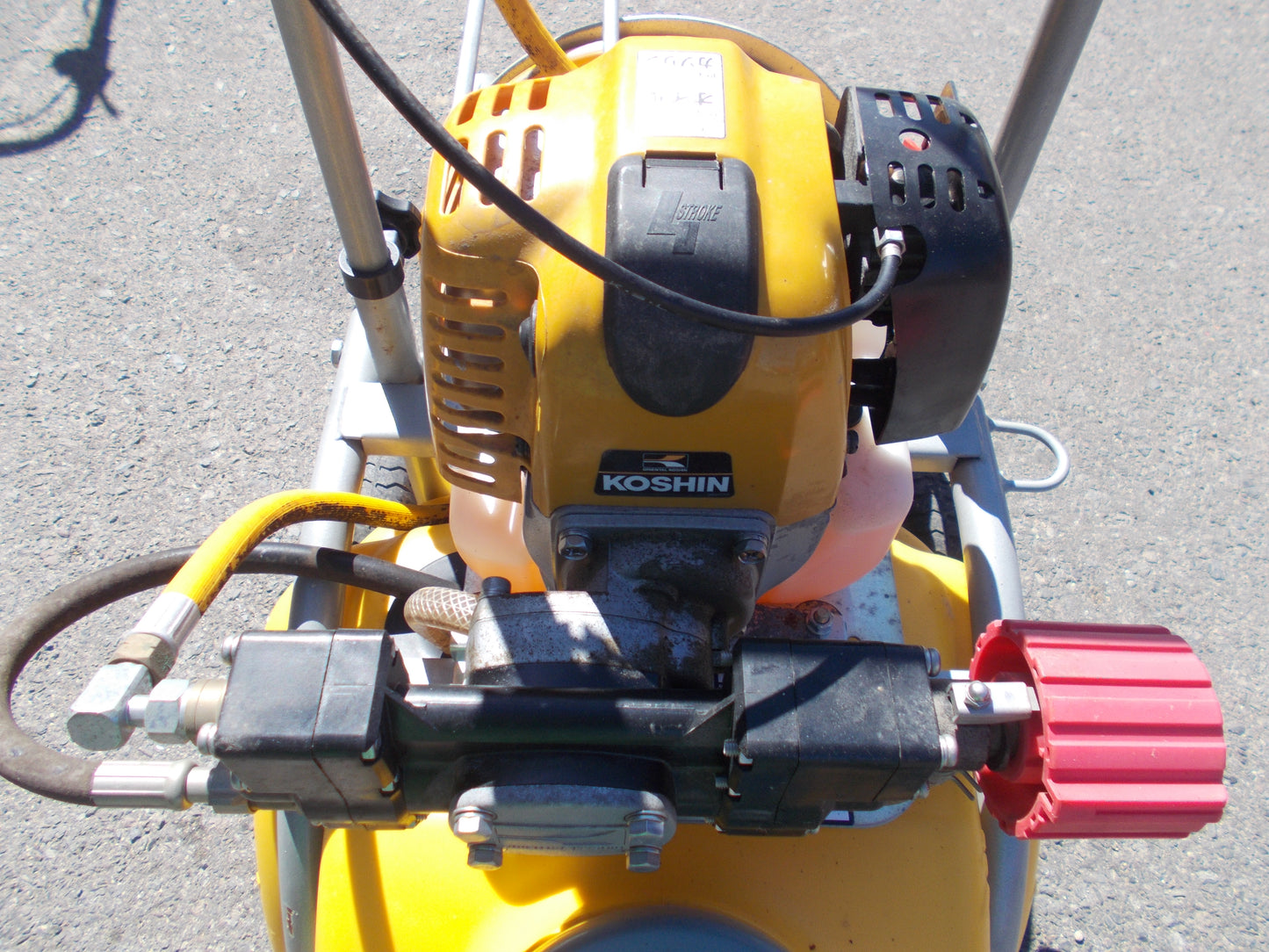 工進　中古　エンジン動噴　MS-ER25TH85