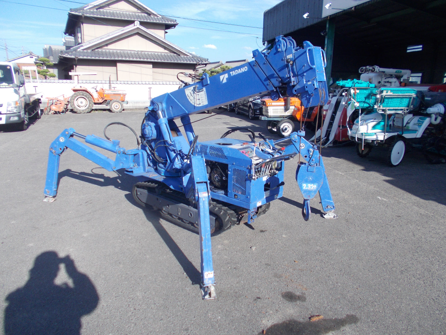 タダノ　中古　カニクレーン　ZF235M