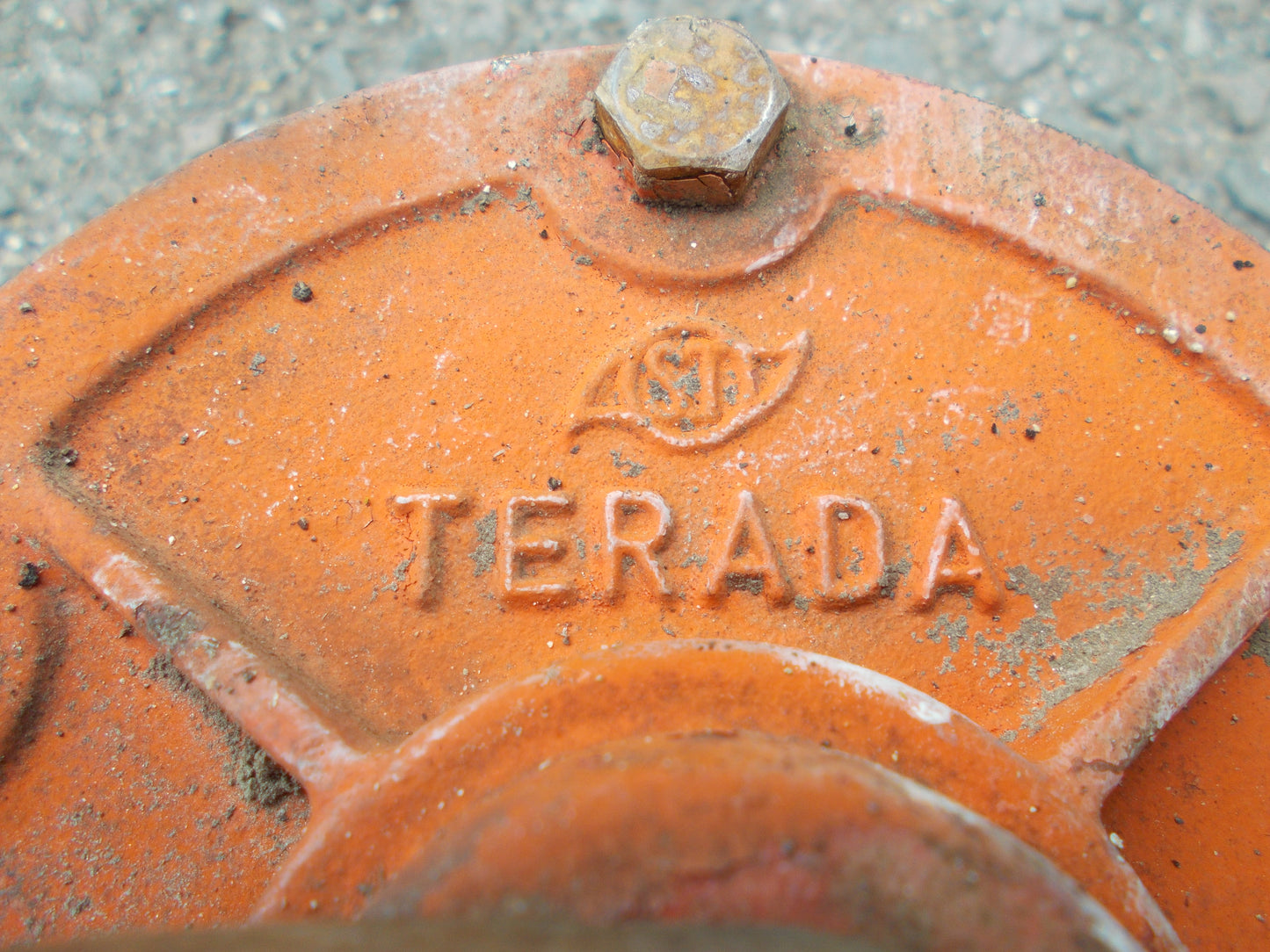 テラダ　中古　ドラム缶ポンプ　不明