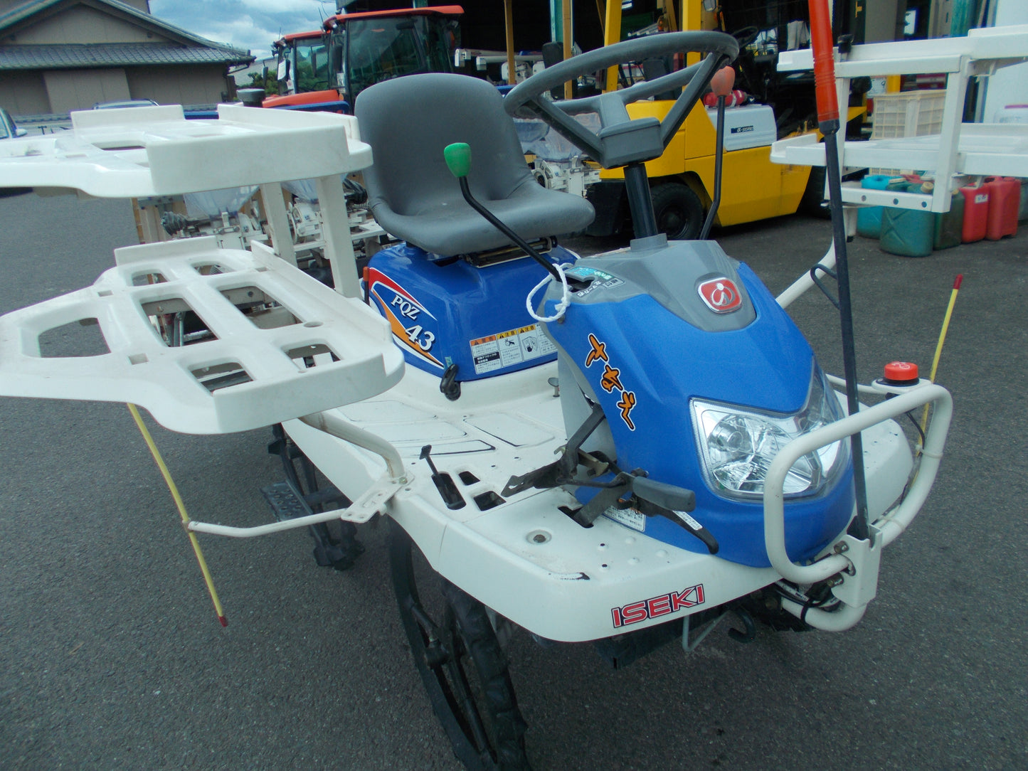 イセキ　中古　田植機　PQZ43K-ULF