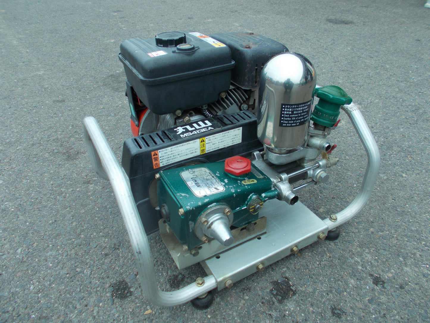 丸山　中古　セット動噴　MS413EA　