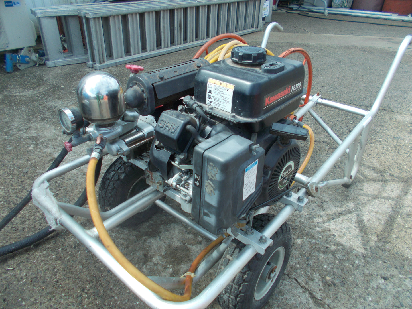 丸山　中古　セット動噴　MS235