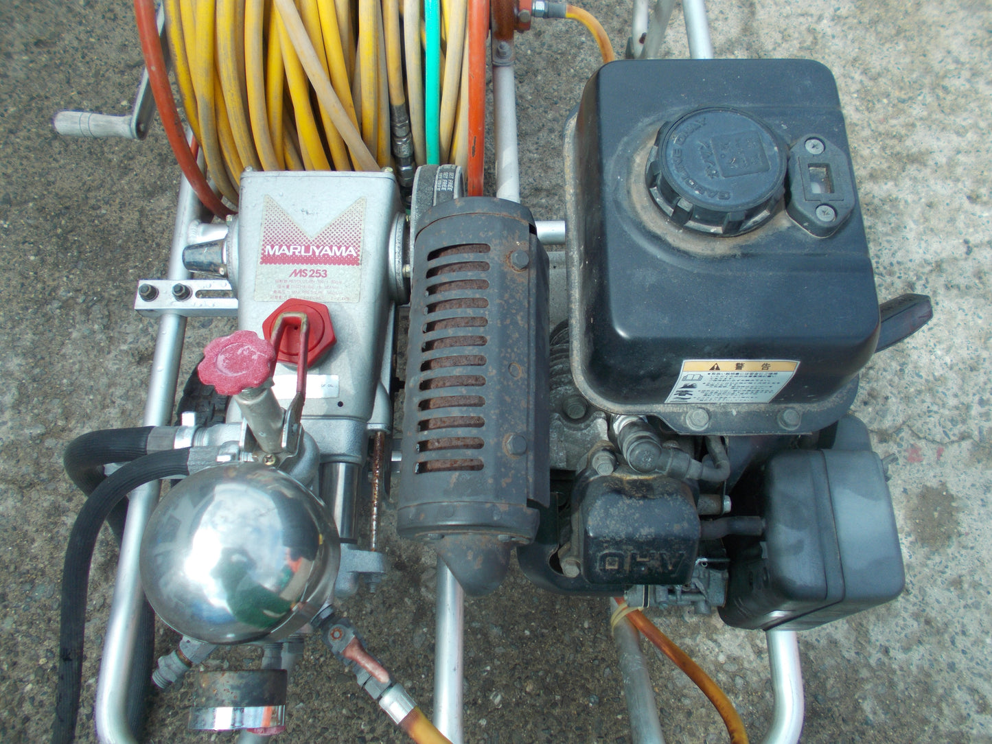 丸山　中古　セット動噴　MS235