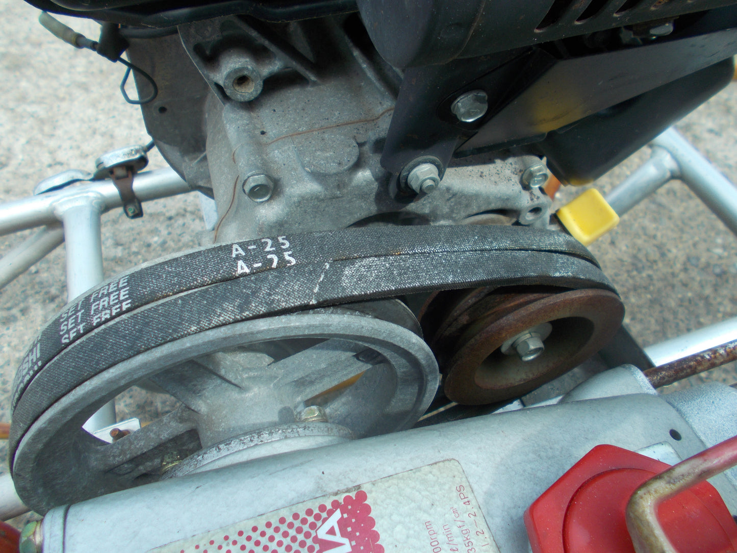 丸山　中古　セット動噴　MS235