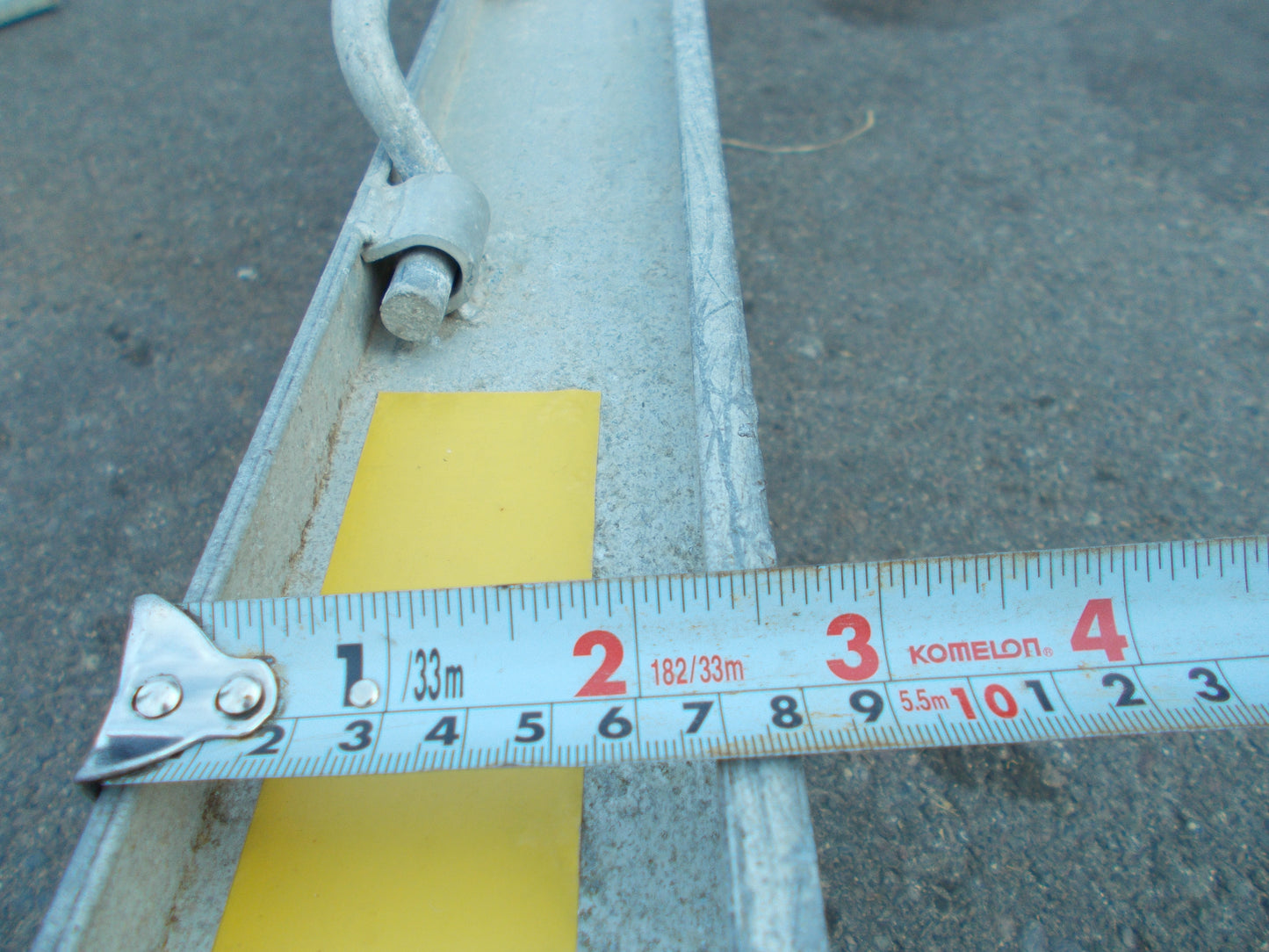 昭和 中古 アルミブリッジ 1.8m 耐荷重不明