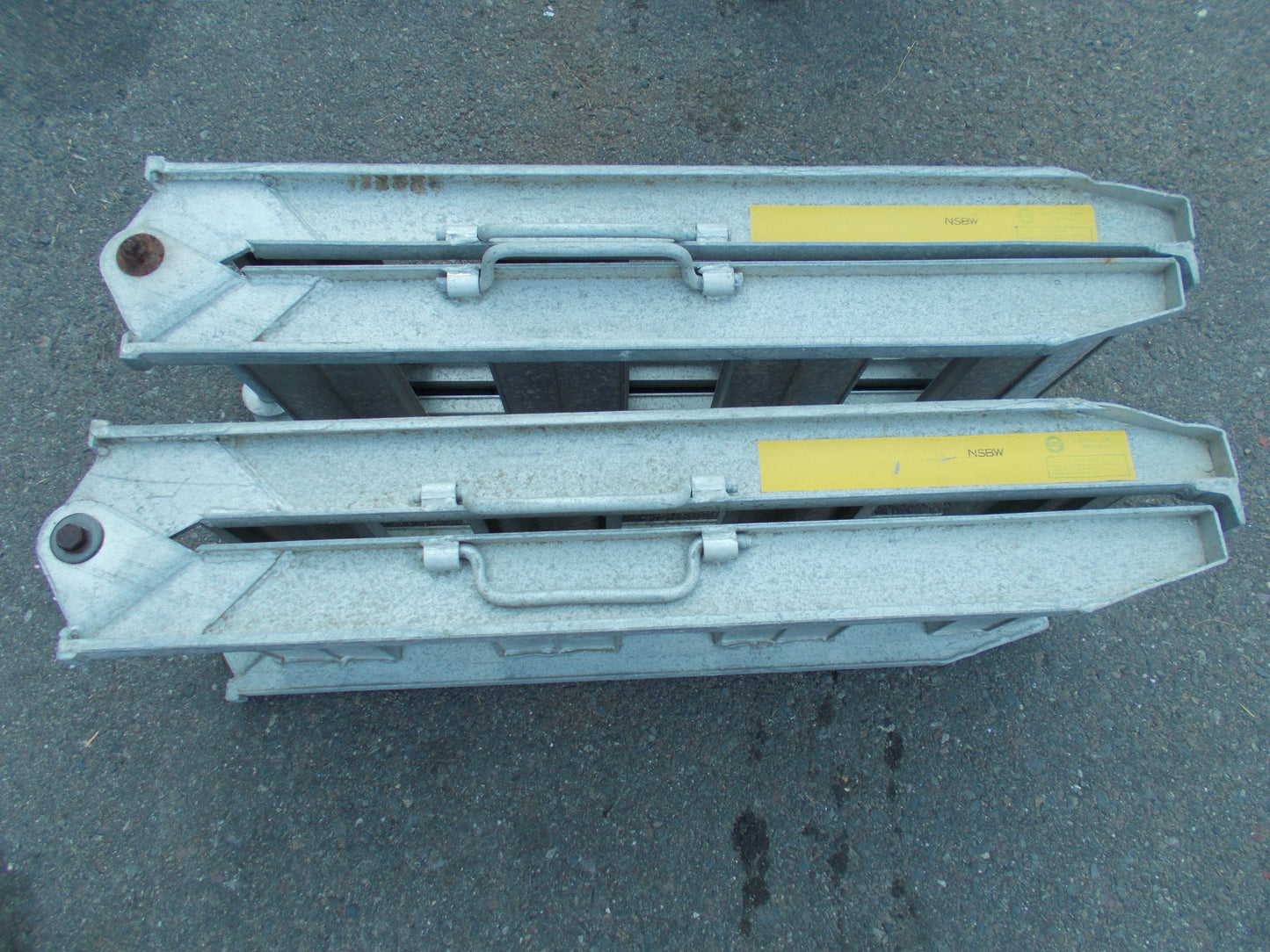 昭和 中古 アルミブリッジ 1.8m 耐荷重不明