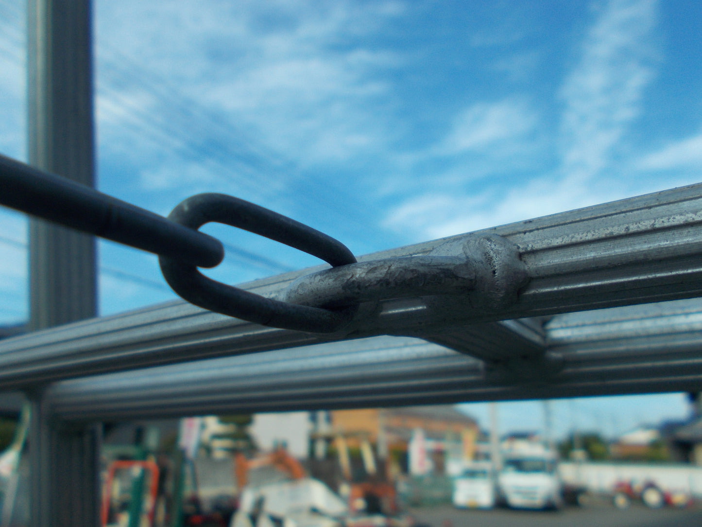 不明 中古 アルミ三脚 3.1m