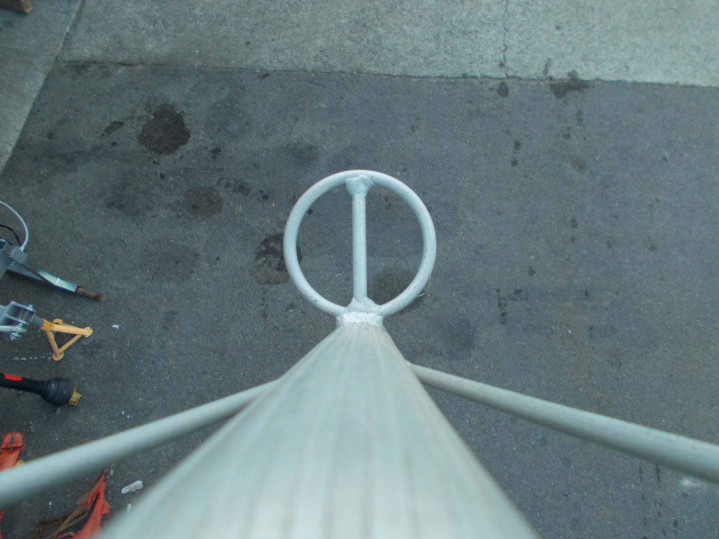 不明 中古 アルミ三脚 3.1m