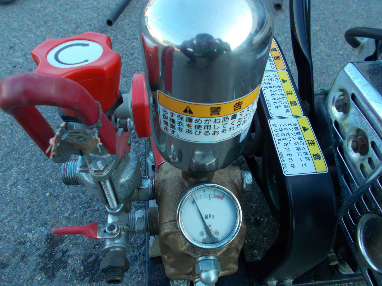 共立　中古　セット動噴　HP173　