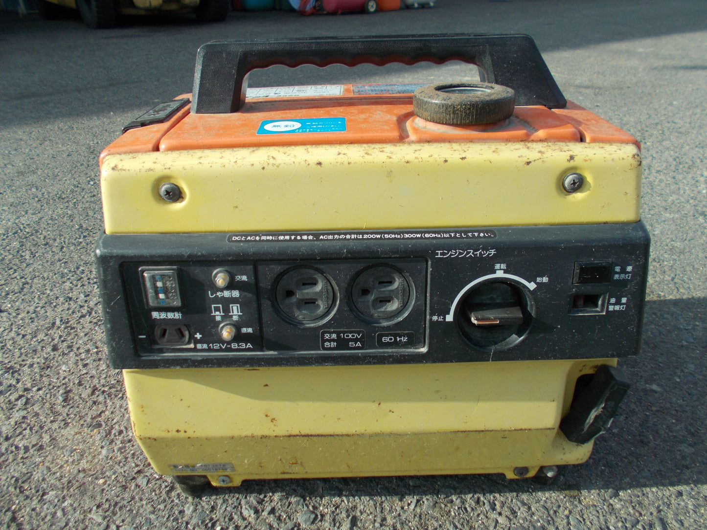 デンヨー　中古　発電機　GE500