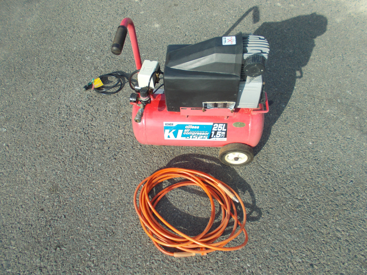 KENOH　中古　コンプレッサー　KL-1525