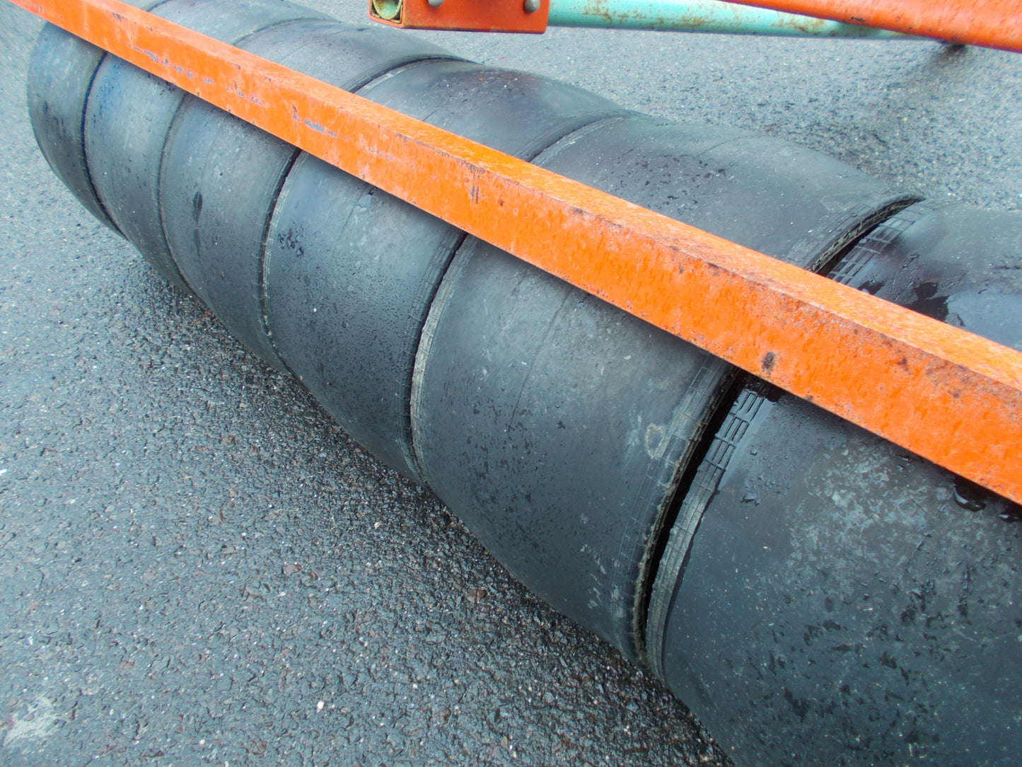 不明　中古　麦踏ローラー　不明