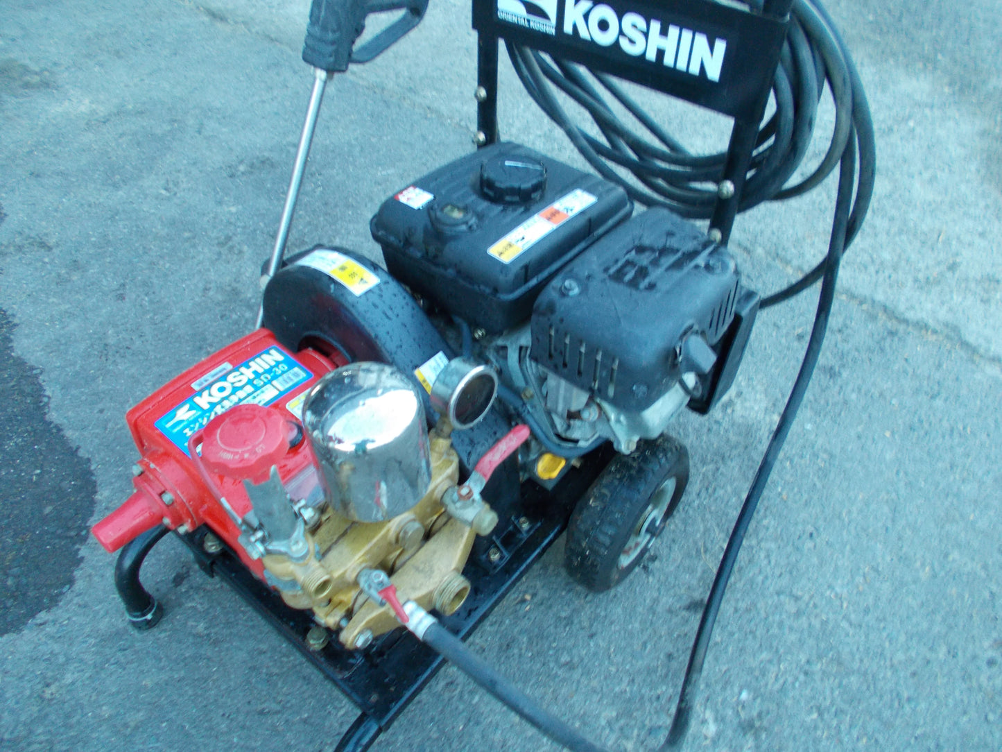 工進　中古　エンジン洗浄機　SD-30