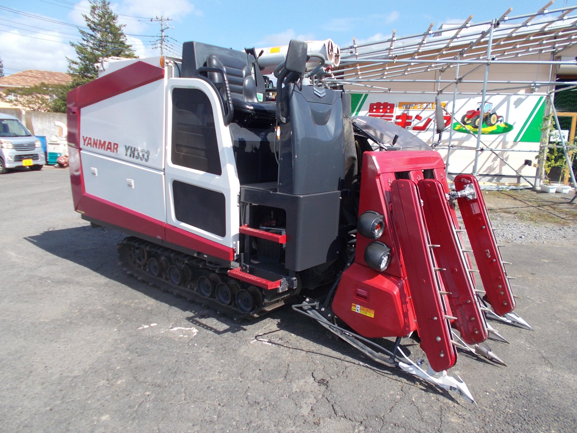 新品コンバインの価格帯