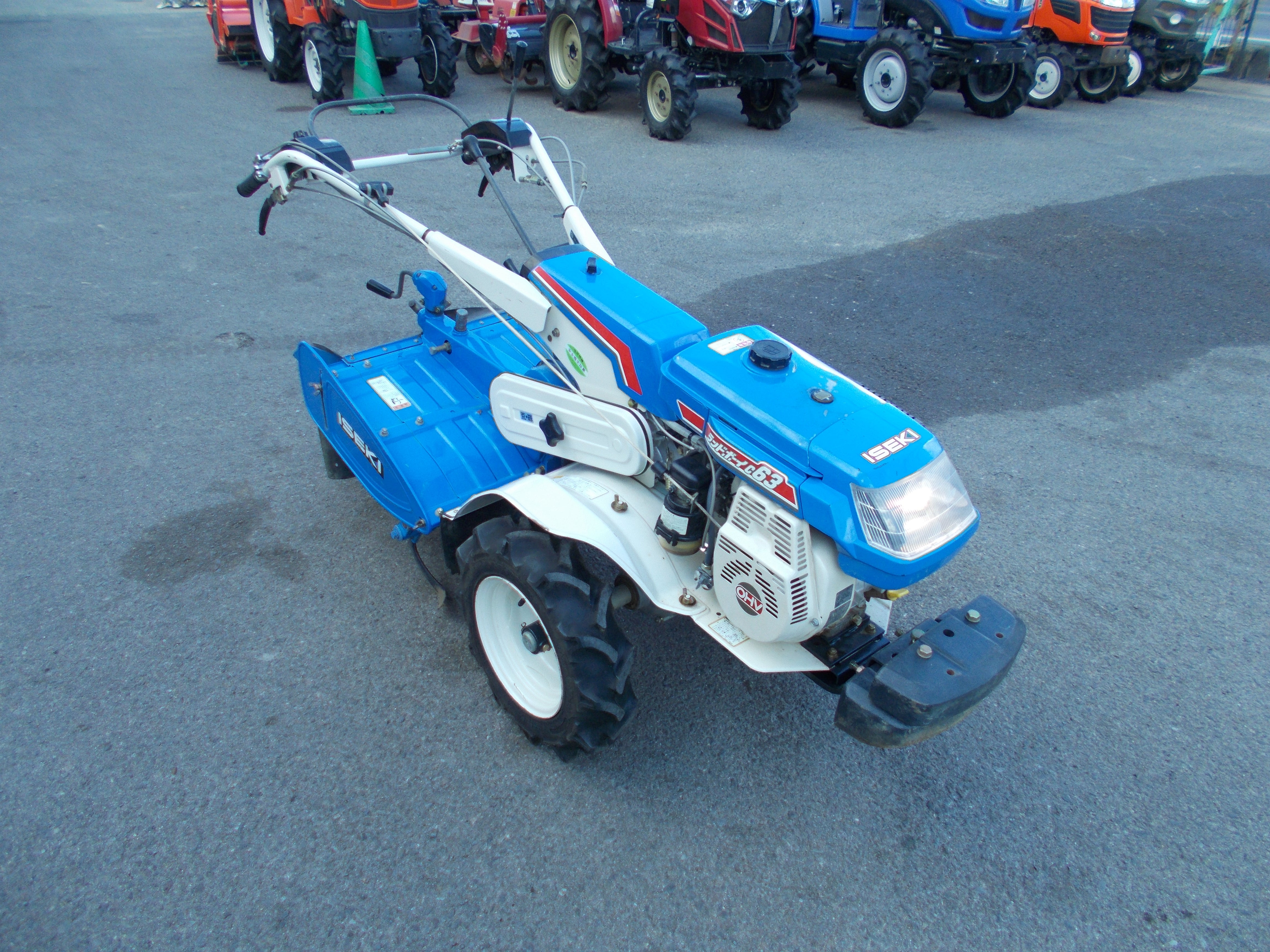 イセキ 中古 耕耘機 KVC63-RV – 農キング