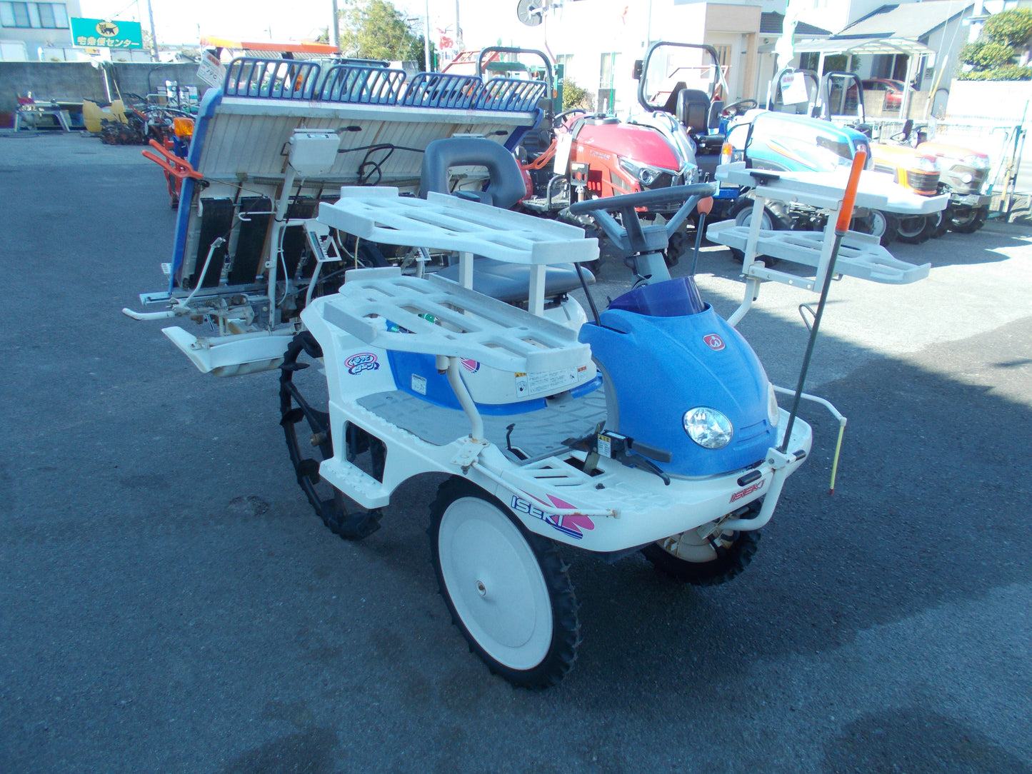 イセキ　中古　田植機　PQ4-D