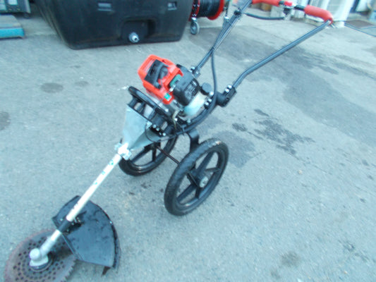 三菱　中古　手押し草刈り機　TLE33