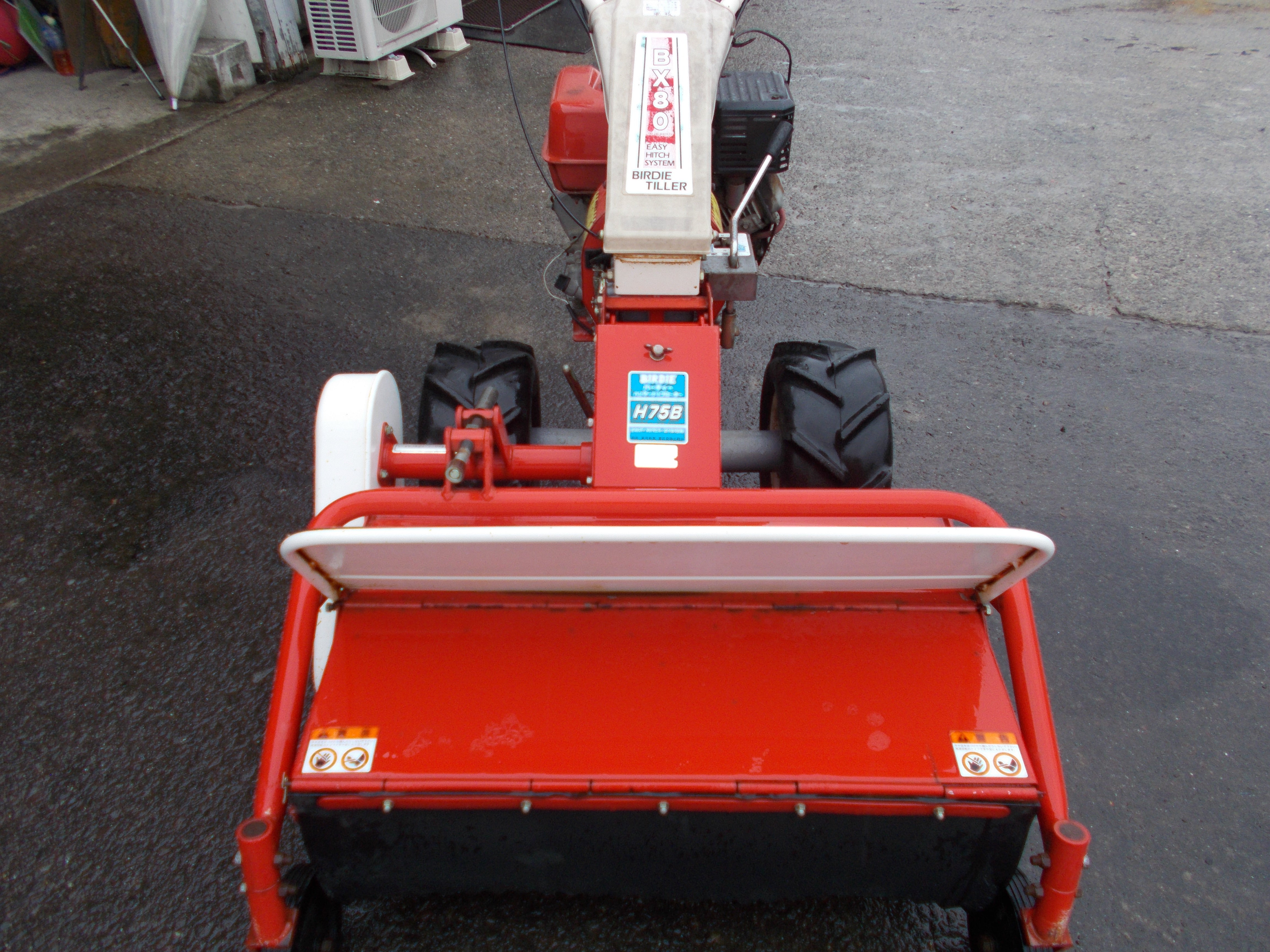 中古稼働品 オーレック 管理機 BX80 バーディー　ハンマーモアH75B草刈機　幅：700㎜　引取り限定 オーレック 中古 ハンマーナイフ BX80 – 農キング