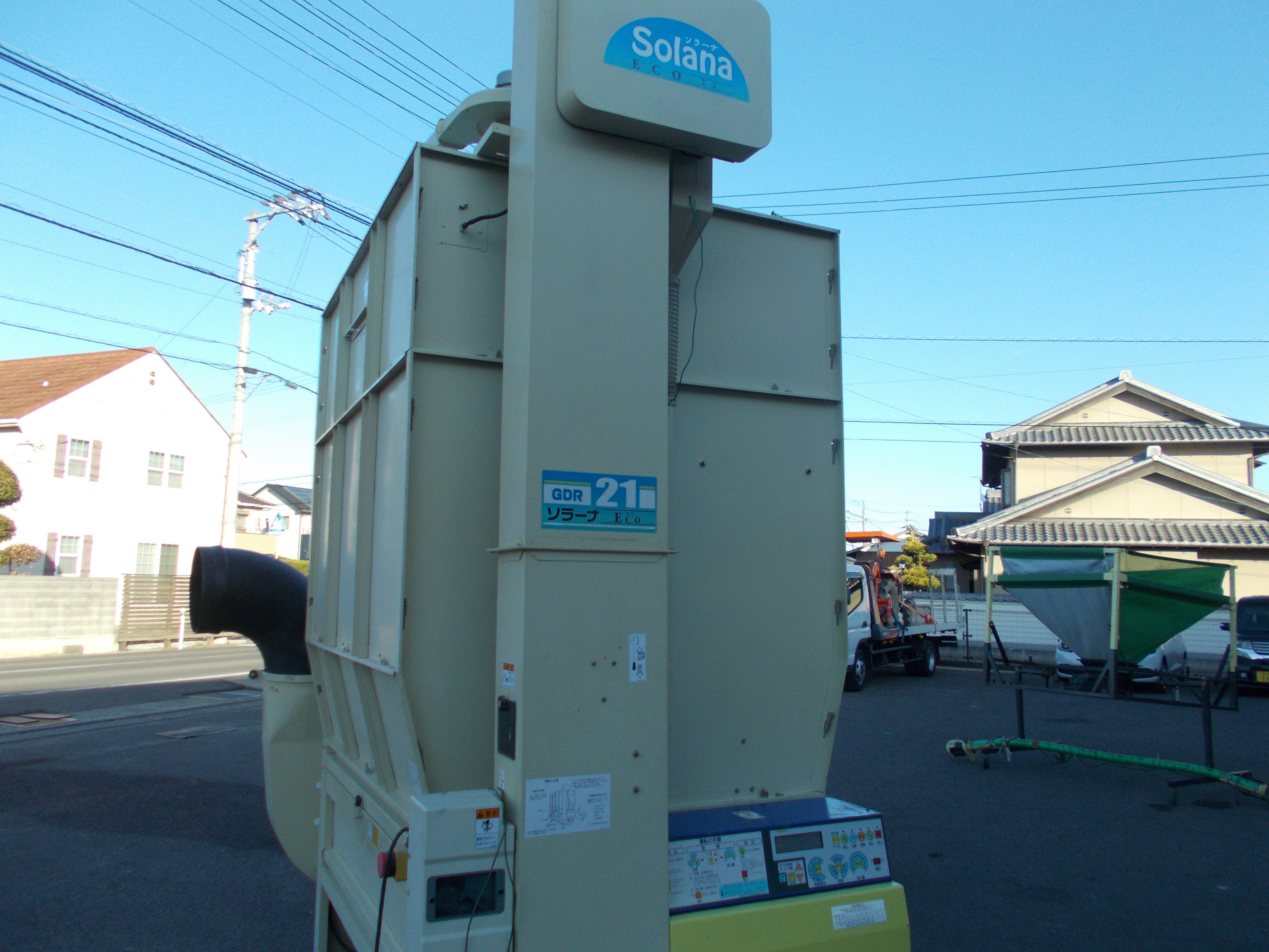 【SOLD OUT】サタケ 穀物乾燥機 ソラーナECO GDR21SZ 21石 200V 解体済 サタケ 中古 乾燥機 GDR21SZ-G（2） – 農キング
