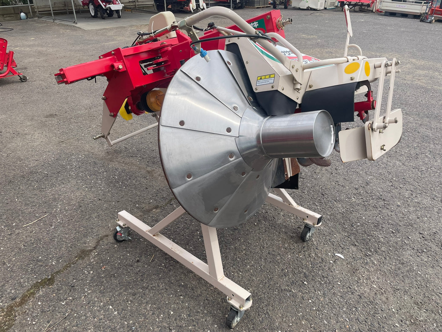 ササキ　中古　畦塗機　電動　KN307D