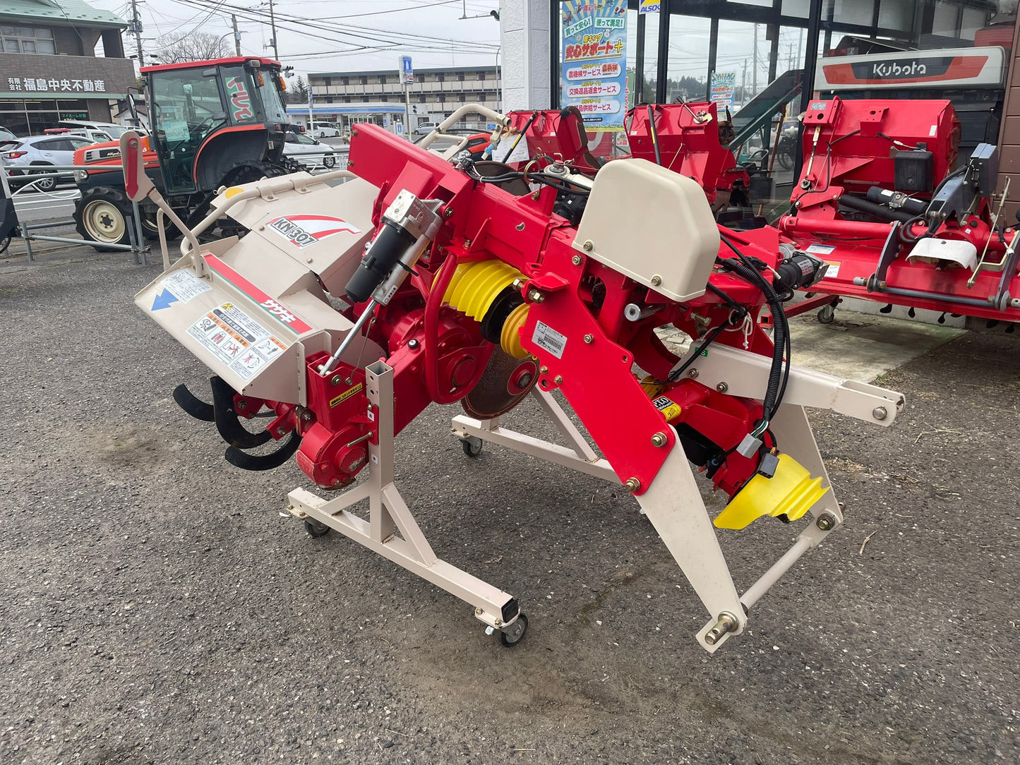 ササキ　中古　畦塗機　電動　KN307D