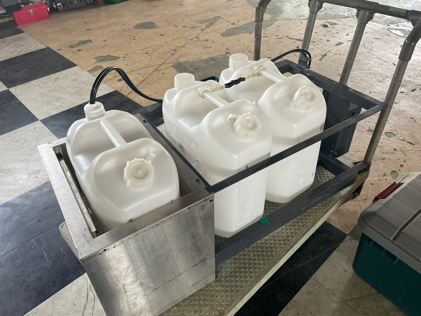 ササキ　中古　畦塗機　電動　KN307D