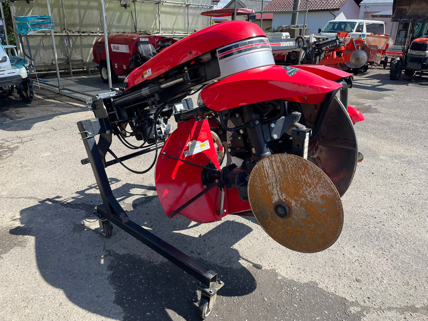 コバシ　中古　畦塗機　Lヒッチ　外部油圧　XRV870