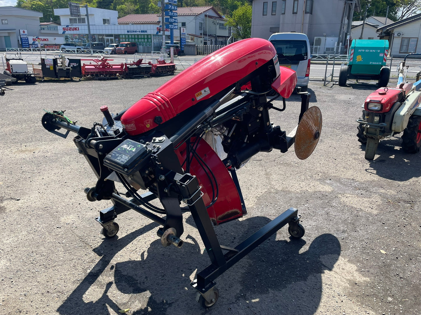 コバシ　中古　畦塗機　Lヒッチ　外部油圧　XRV870